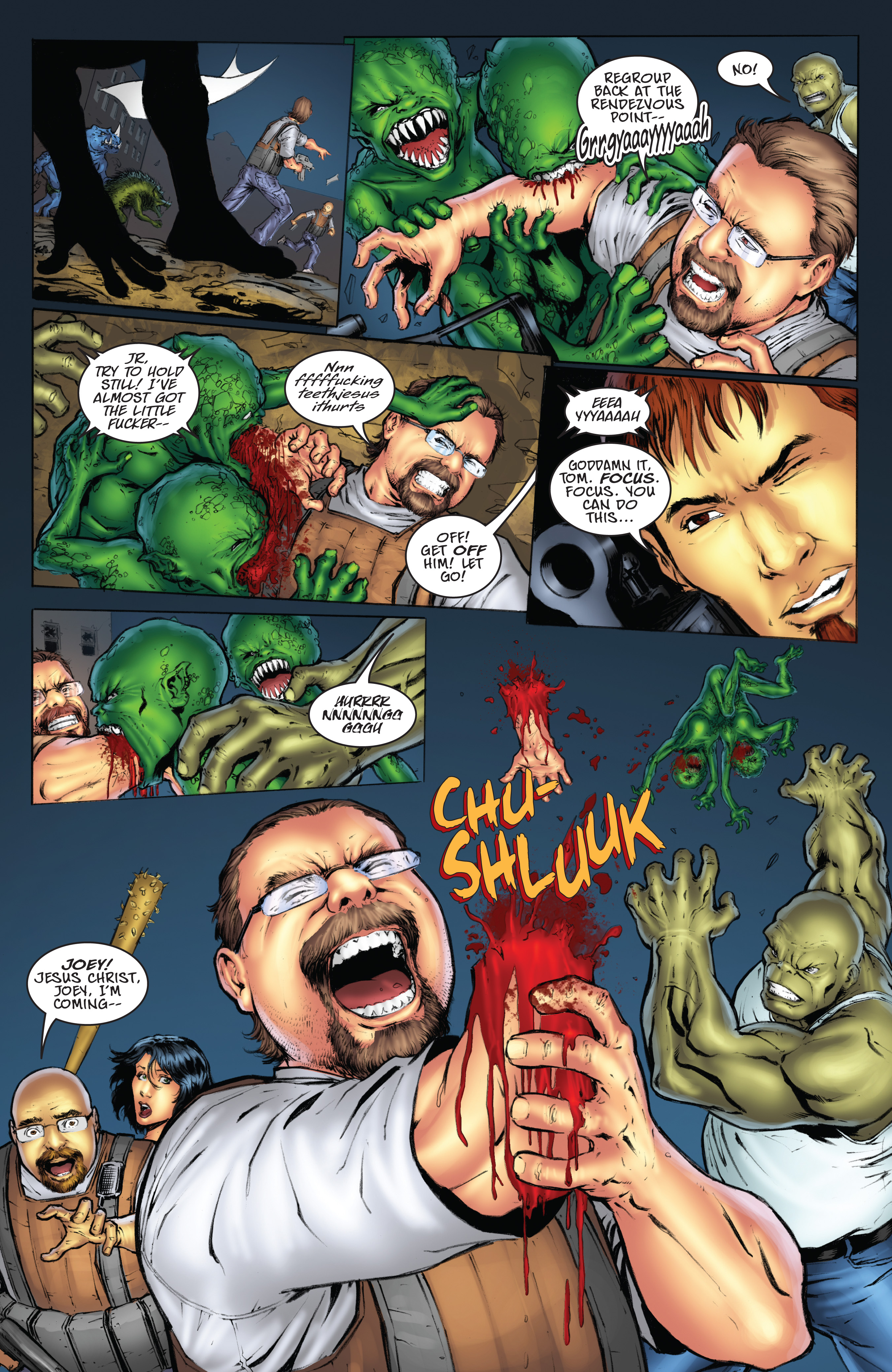 Read online Hack/Slash/Eva Monster's Ball comic -  Issue #3 - 16