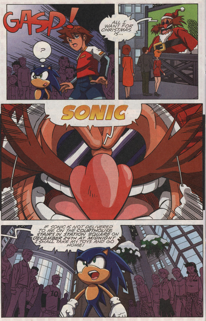 Read online Sonic X comic -  Issue #15 - 16
