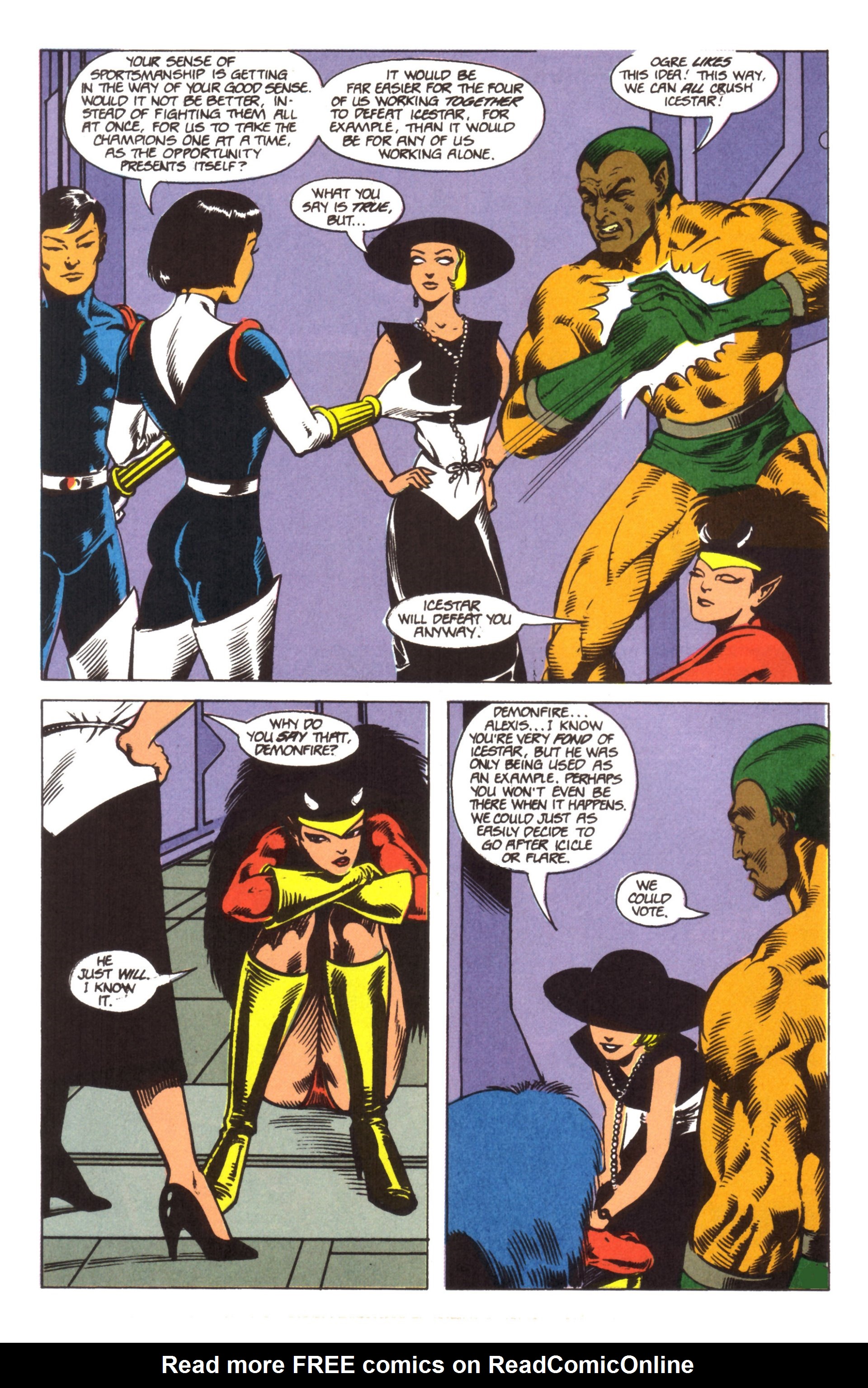 Read online Champions Adventures comic -  Issue #6 - 10