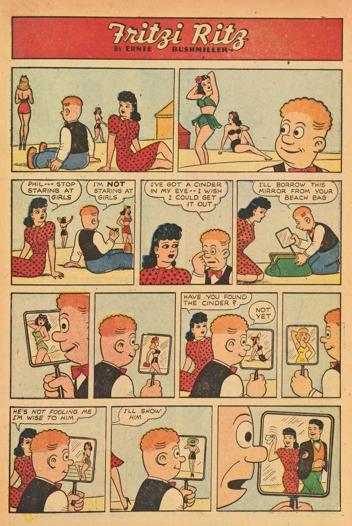 Read online Fritzi Ritz (1953) comic -  Issue #39 - 17