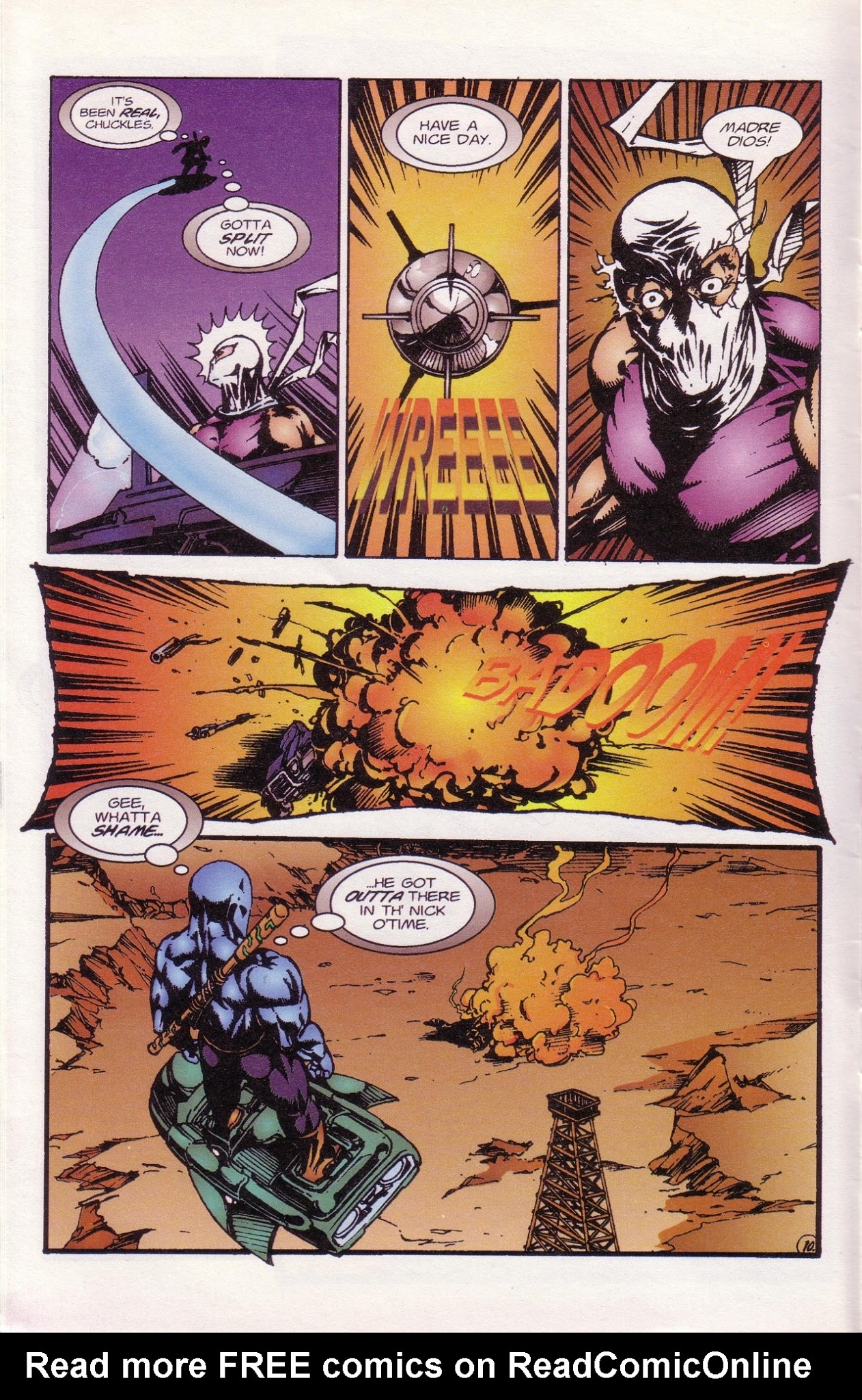 Read online Zen Intergalactic Ninja Color comic -  Issue #2 - 12