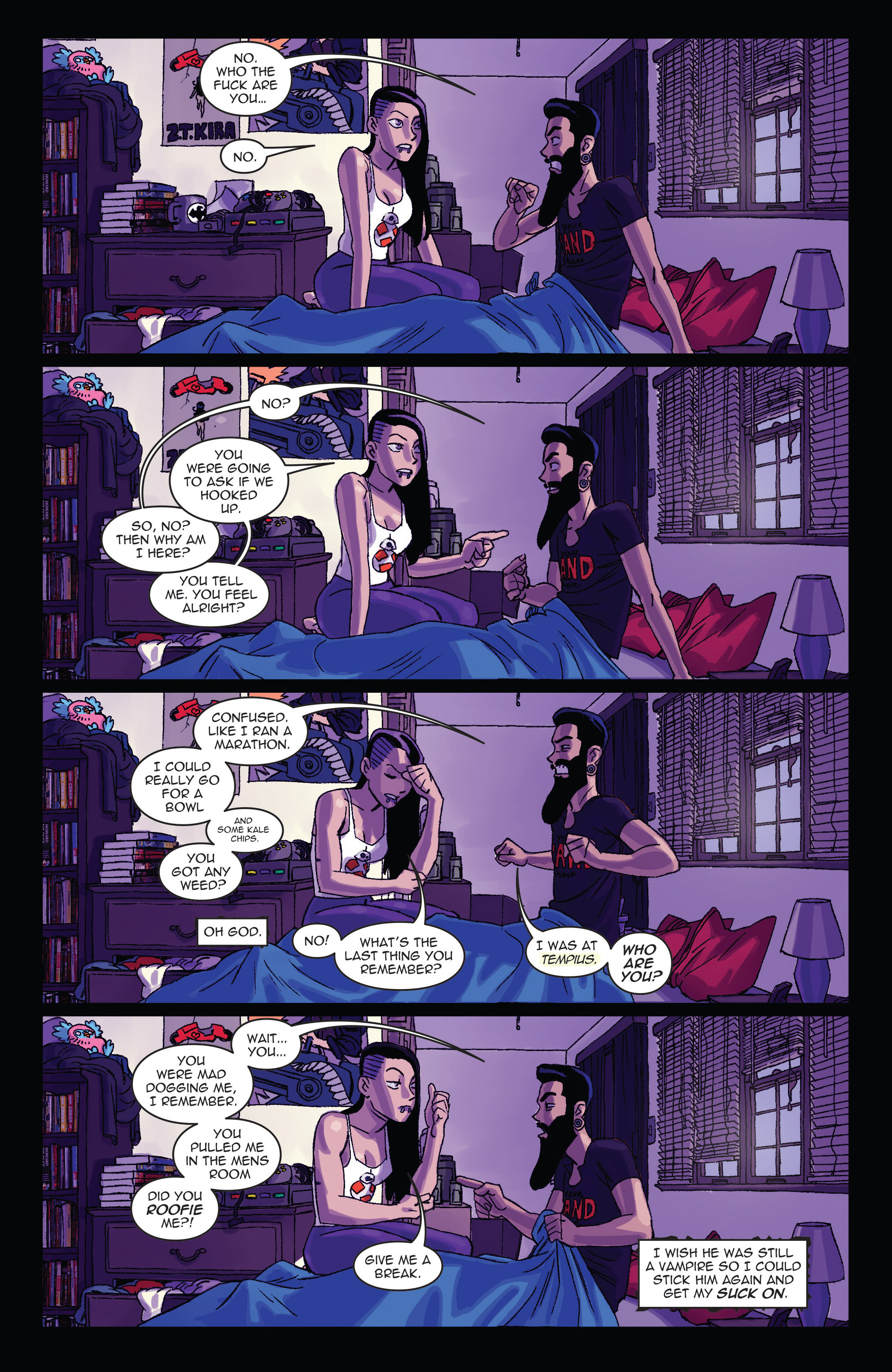 Read online Vampblade comic -  Issue #4 - 5