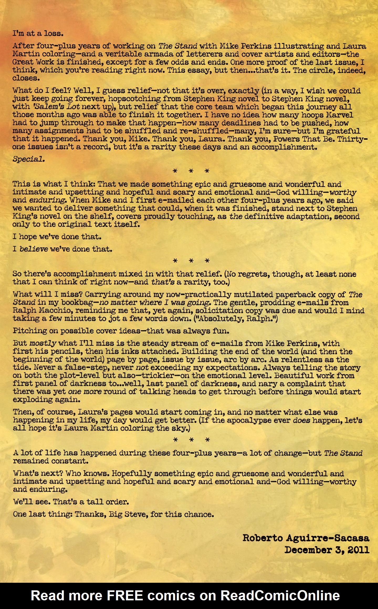 Read online The Stand: The Night Has Come comic -  Issue #6 - 27