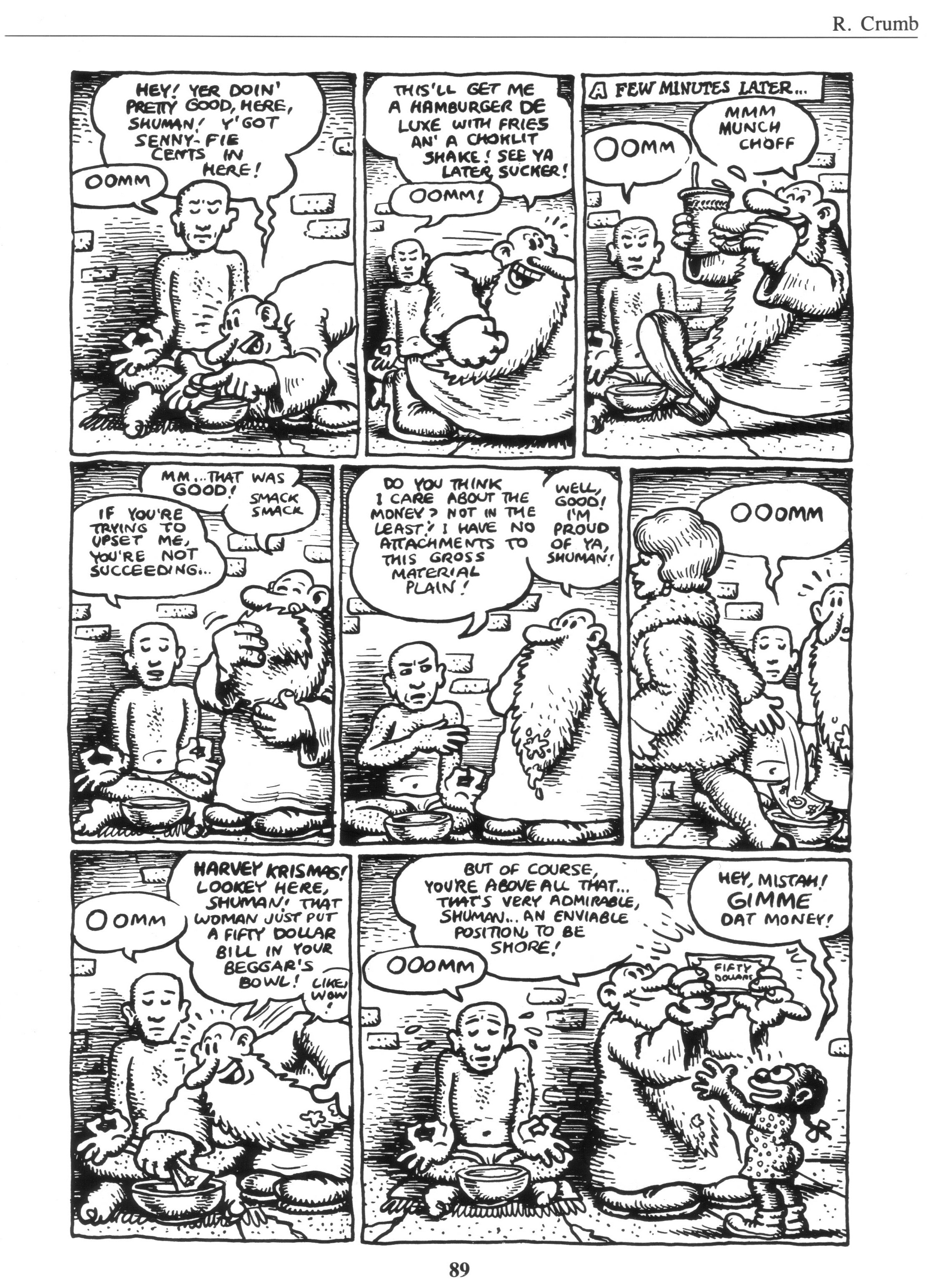 Read online The Complete Crumb Comics comic -  Issue # TPB 7 - 97