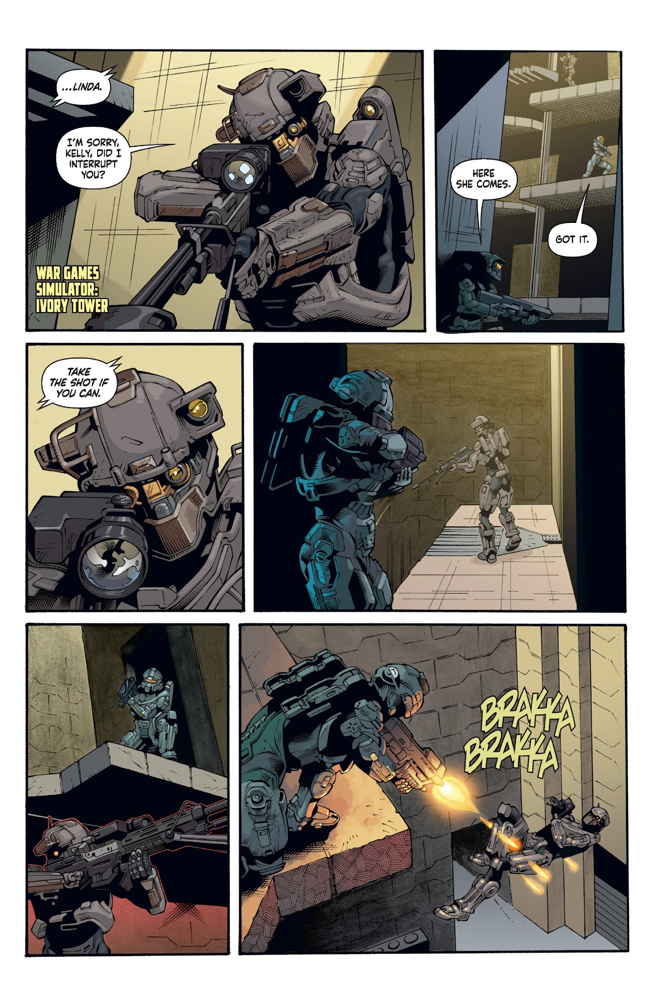 Read online Halo: Lone Wolf comic -  Issue #1 - 4