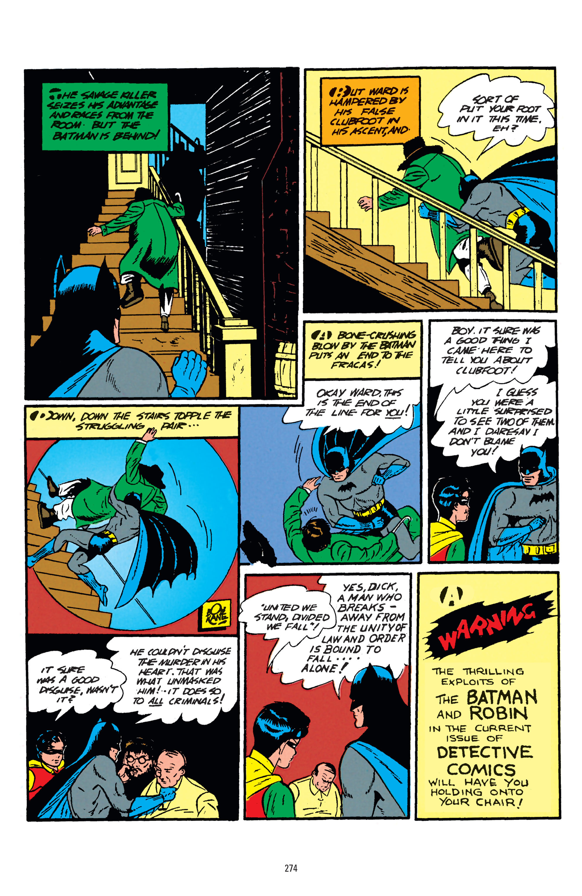 Read online Batman: The Golden Age Omnibus comic -  Issue # TPB 1 - 274