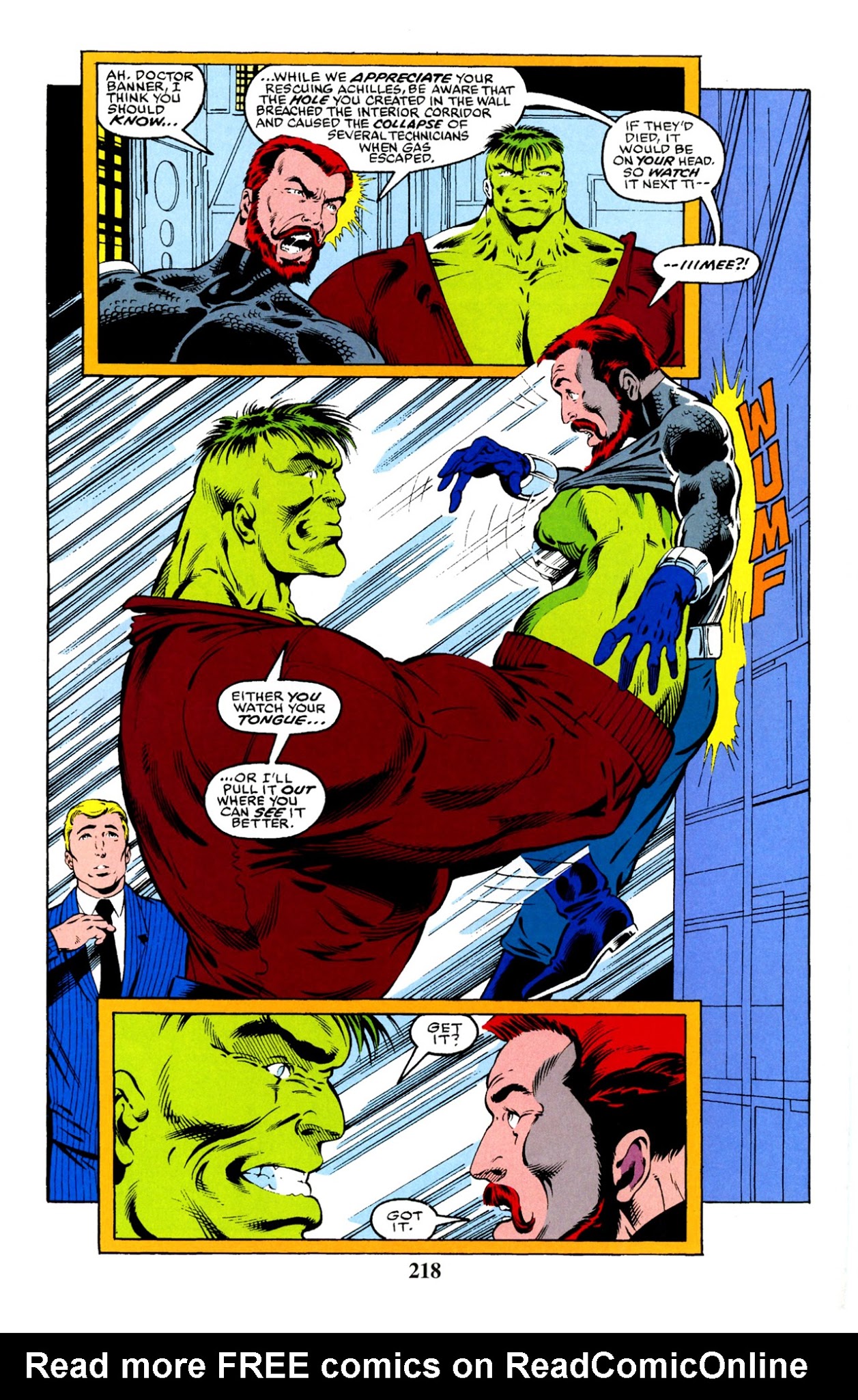 Read online Hulk Visionaries: Peter David comic -  Issue # TPB 6 - 217