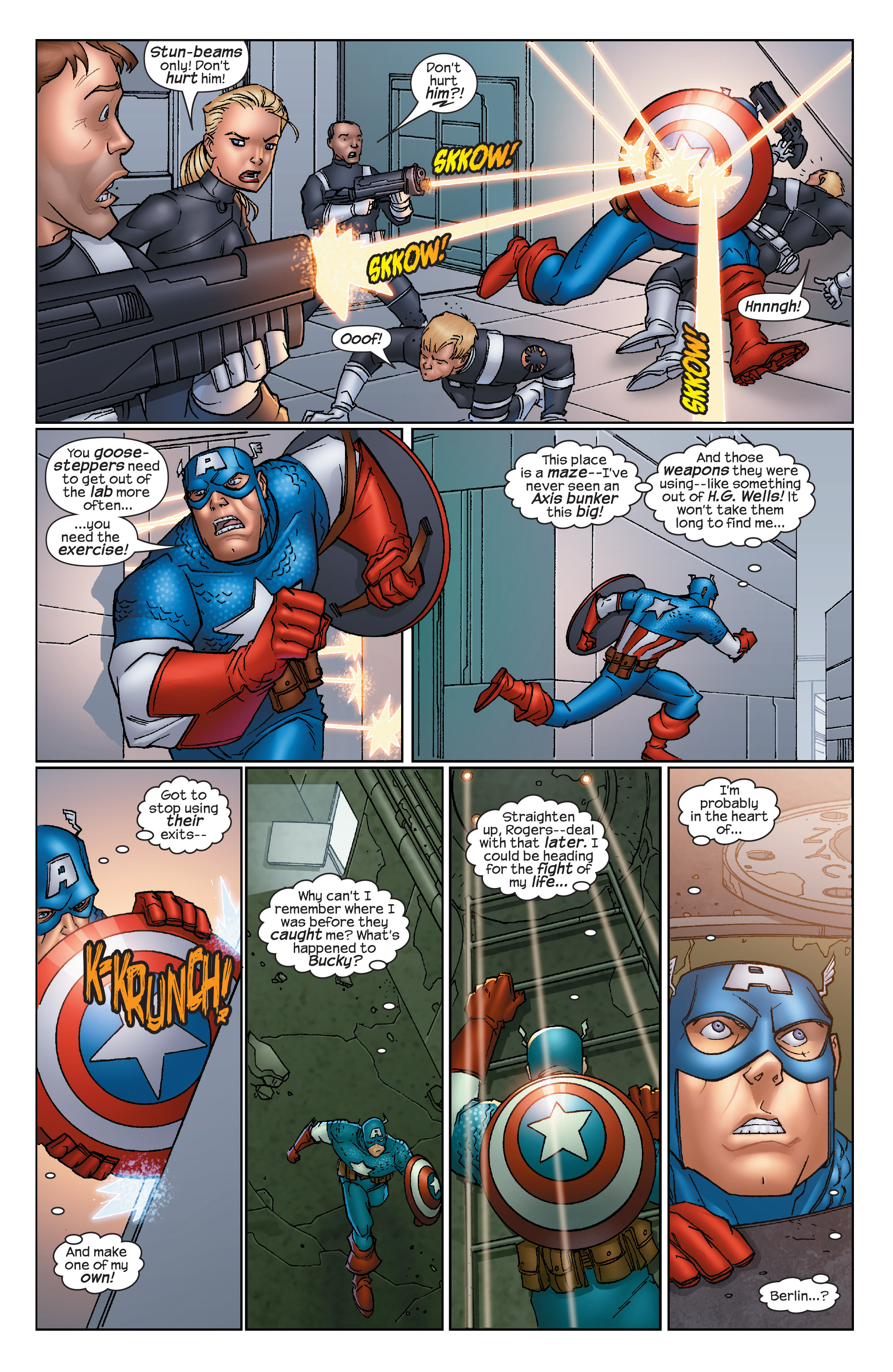 Read online Marvel Action Classics comic -  Issue # Captain America - 17