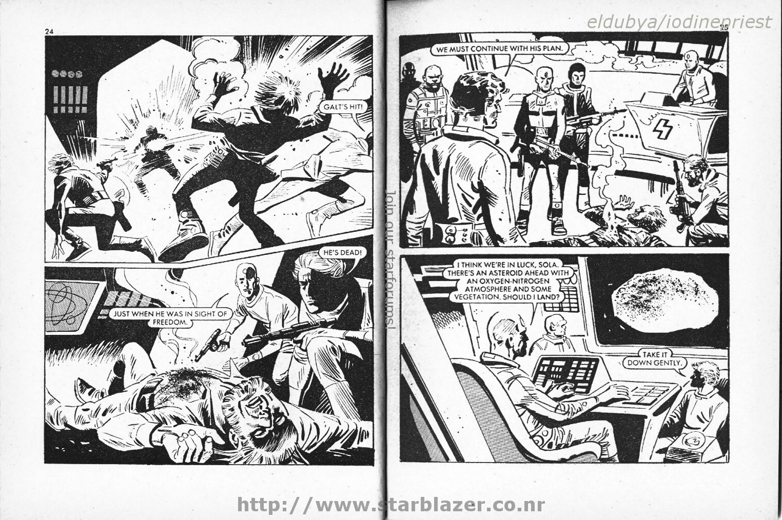 Read online Starblazer comic -  Issue #55 - 14