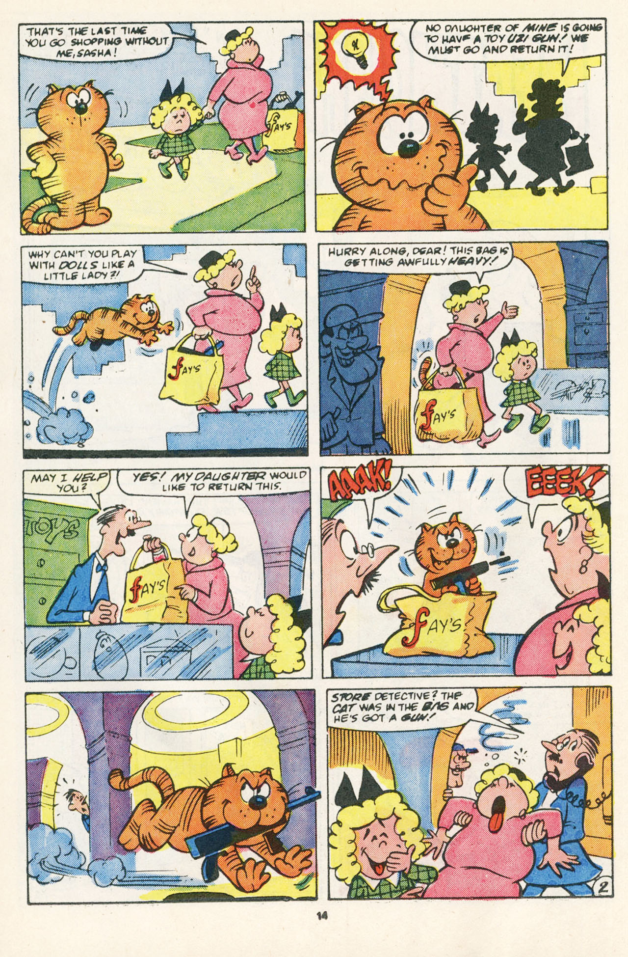 Read online Heathcliff comic -  Issue #34 - 16
