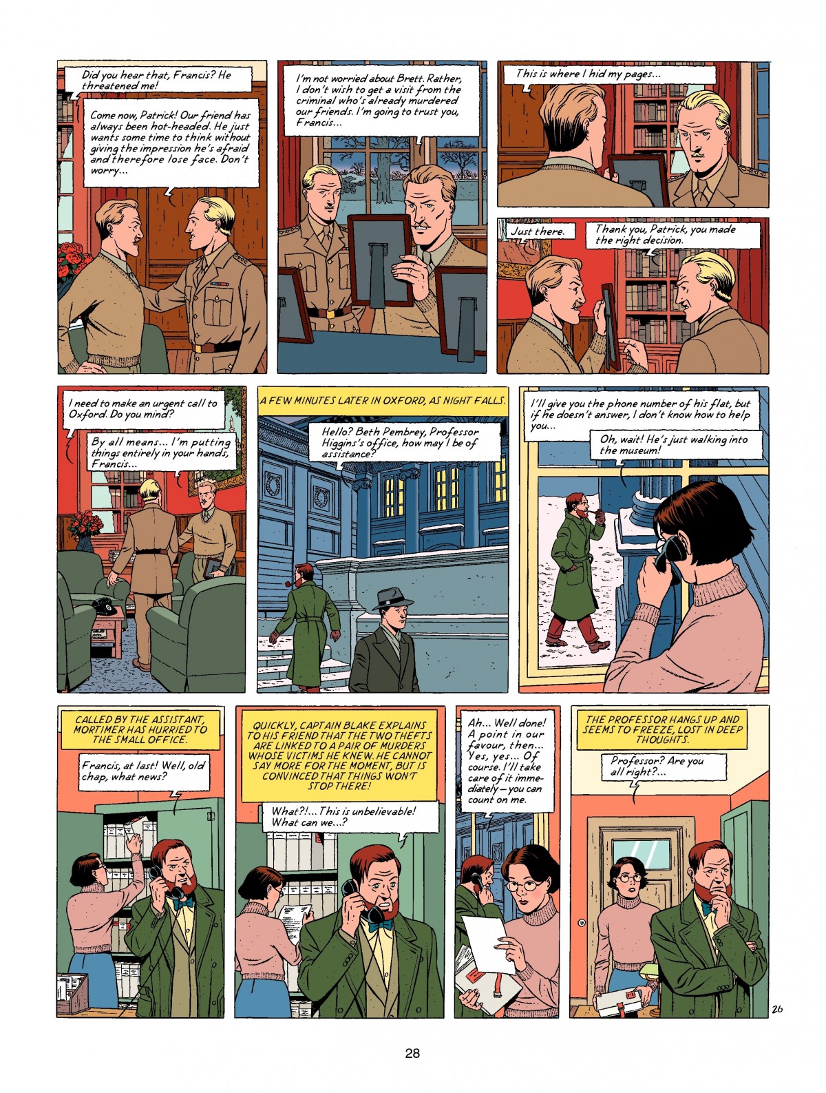 Read online Blake & Mortimer comic -  Issue #18 - 28
