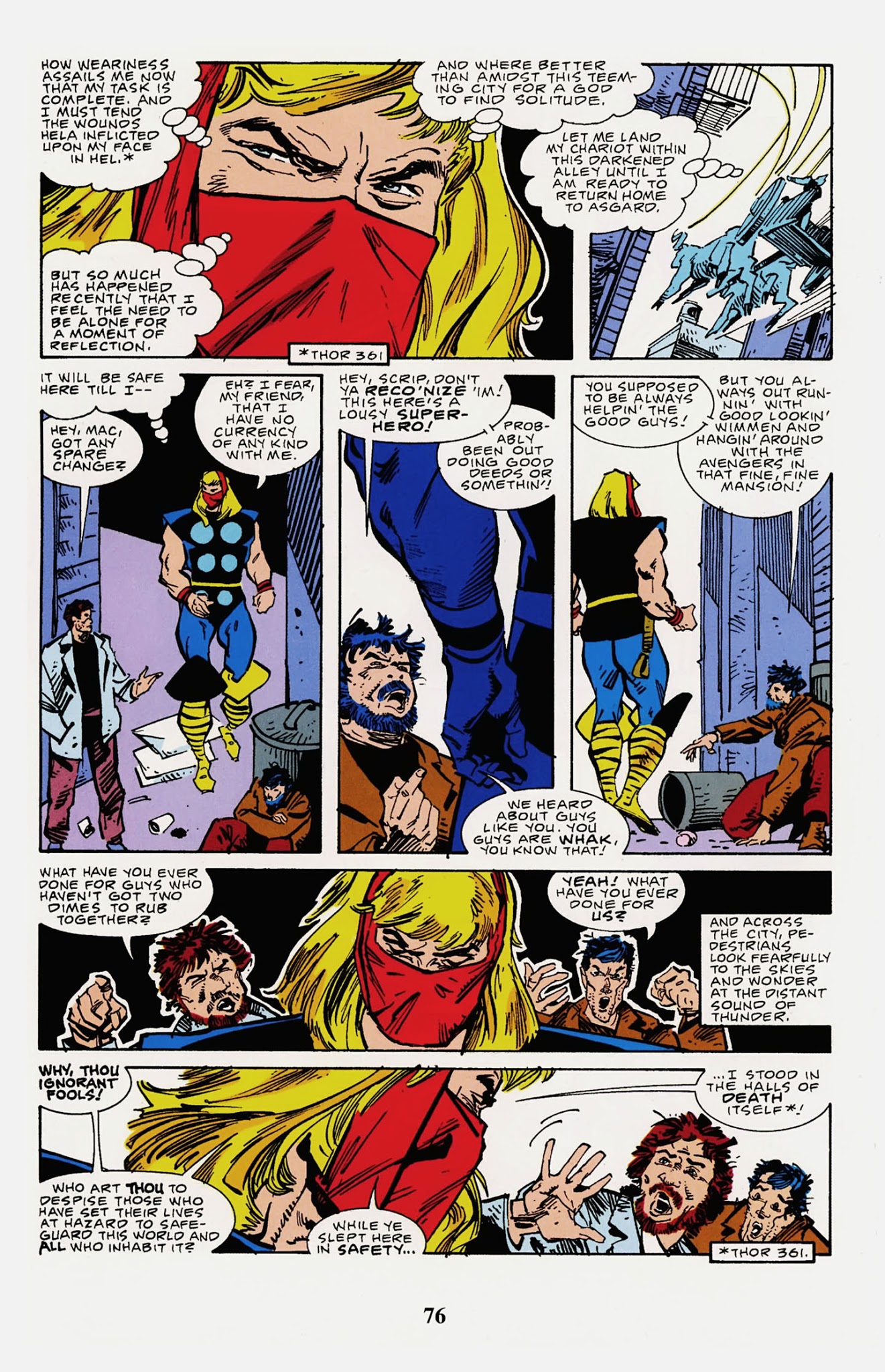 Read online Thor Visionaries: Walter Simonson comic -  Issue # TPB 3 - 78