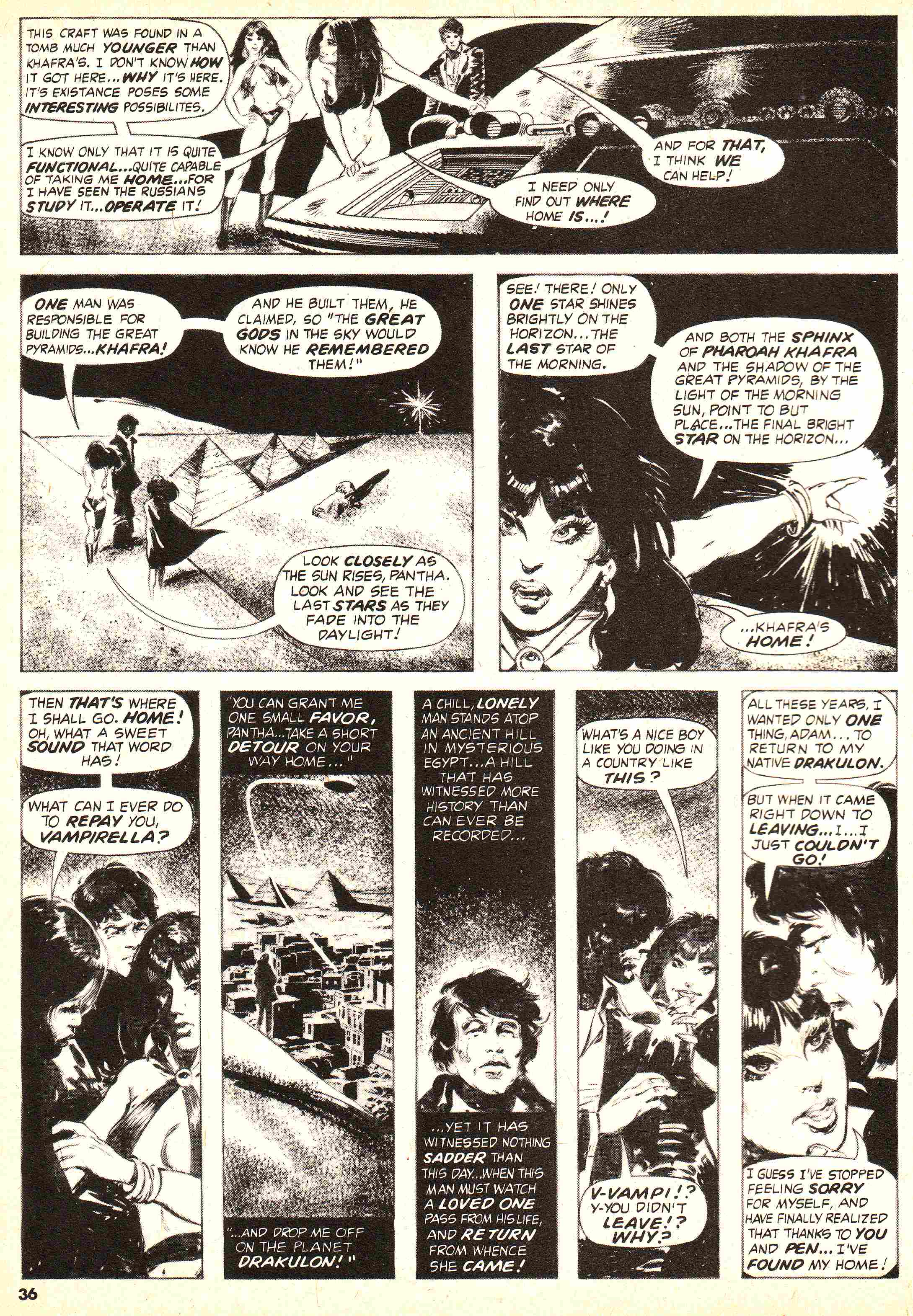 Read online Vampirella (1969) comic -  Issue #50 - 36