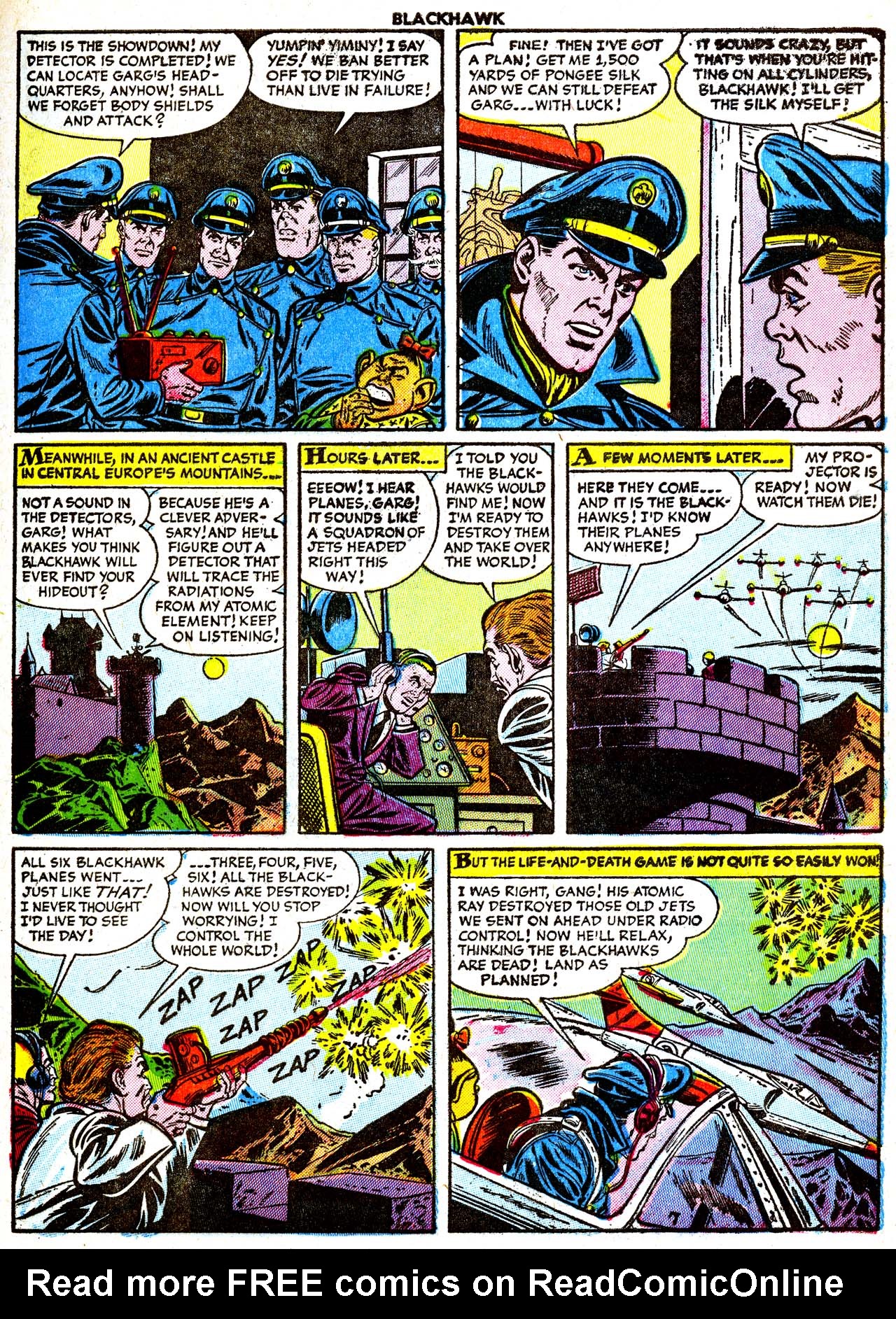 Read online Blackhawk (1957) comic -  Issue #93 - 9