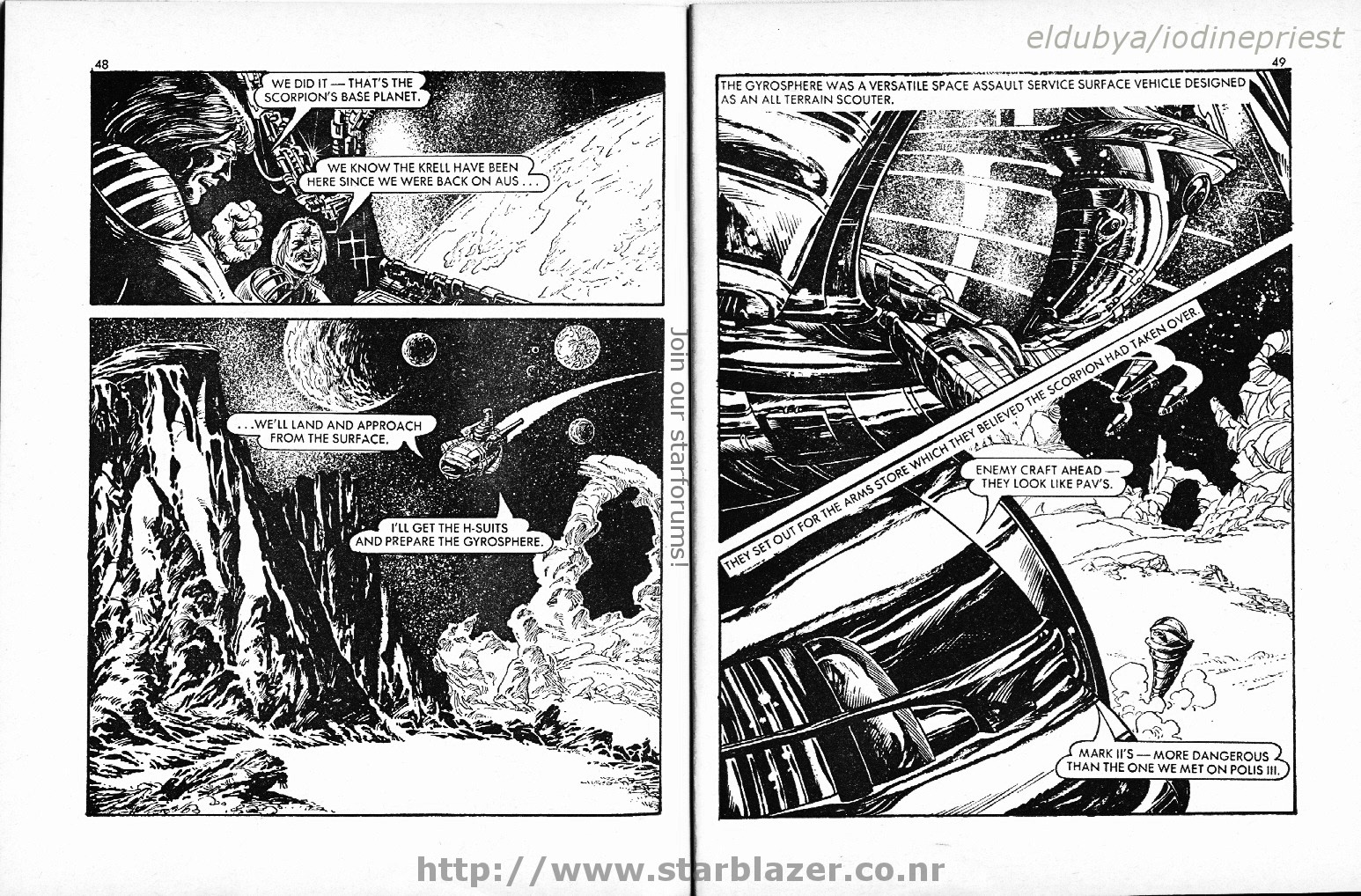 Read online Starblazer comic -  Issue #148 - 26
