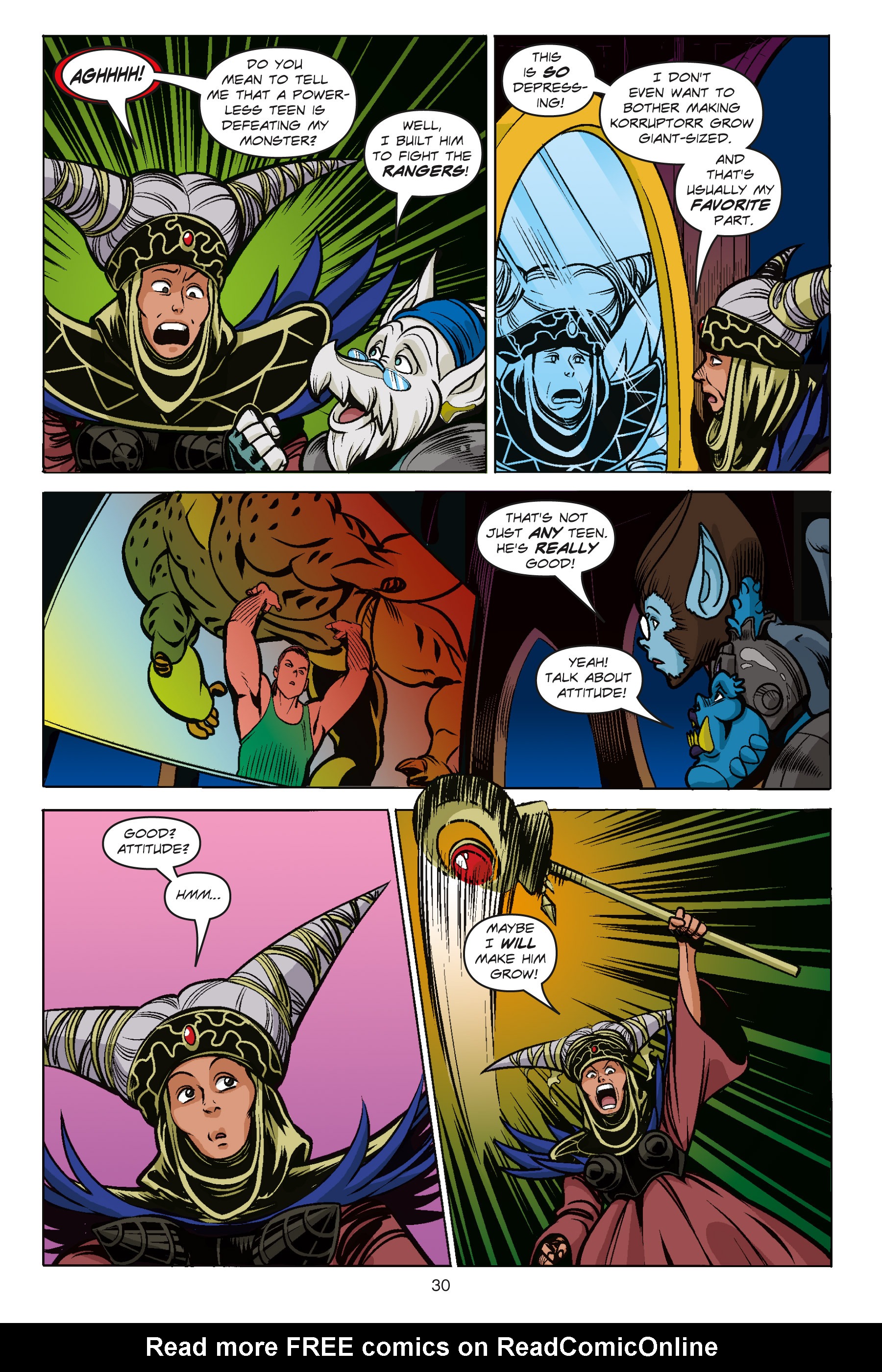 Read online Mighty Morphin Power Rangers: Going Green comic -  Issue # Full - 30