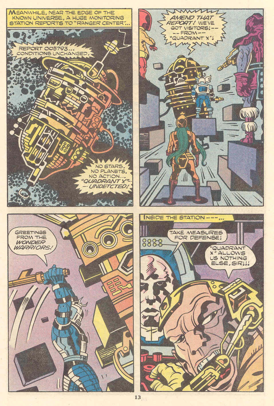 Read online Captain Victory and the Galactic Rangers (1981) comic -  Issue #8 - 16