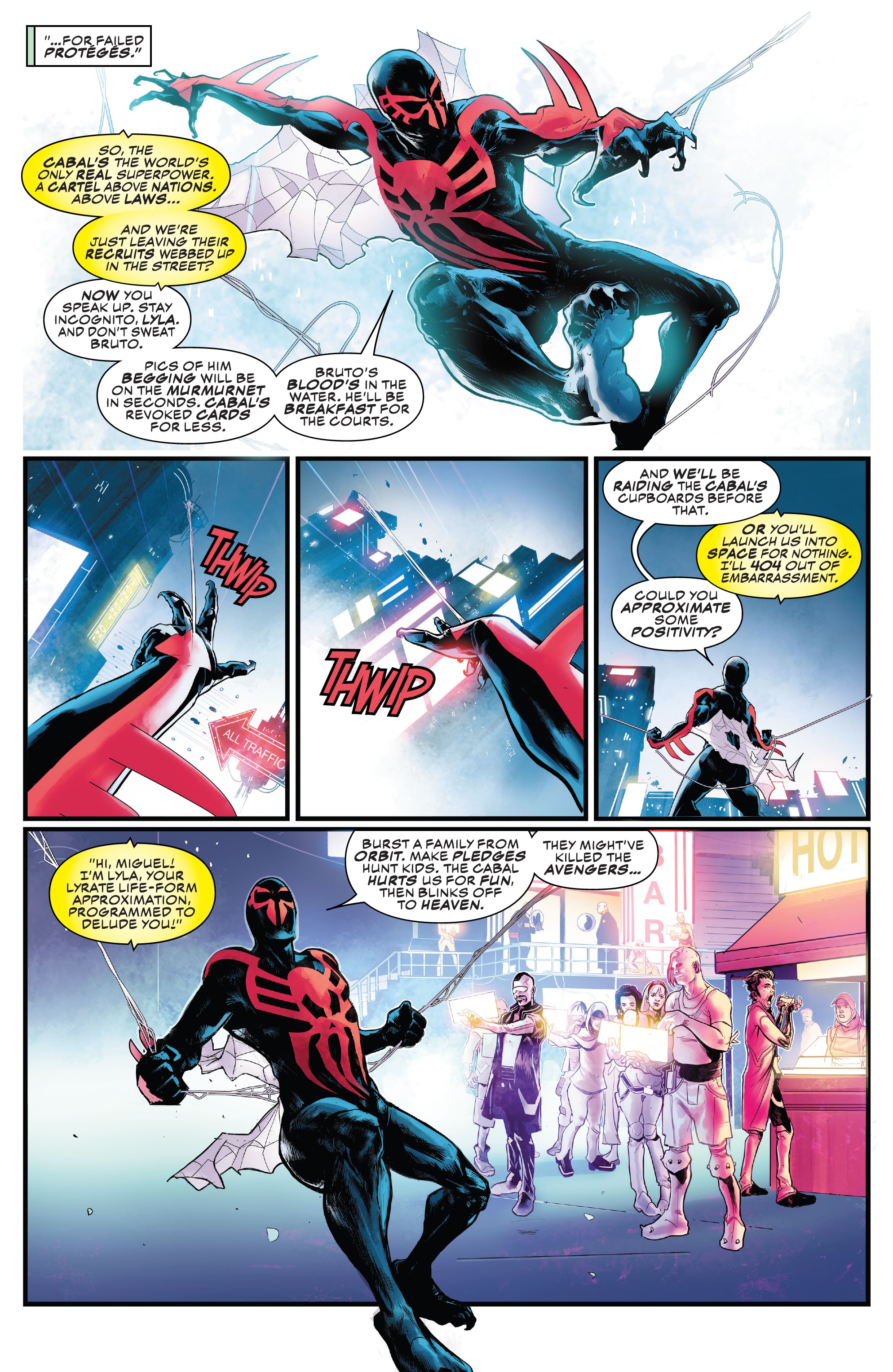 Read online Spider-Man 2099: Exodus comic -  Issue # _Alpha - 6