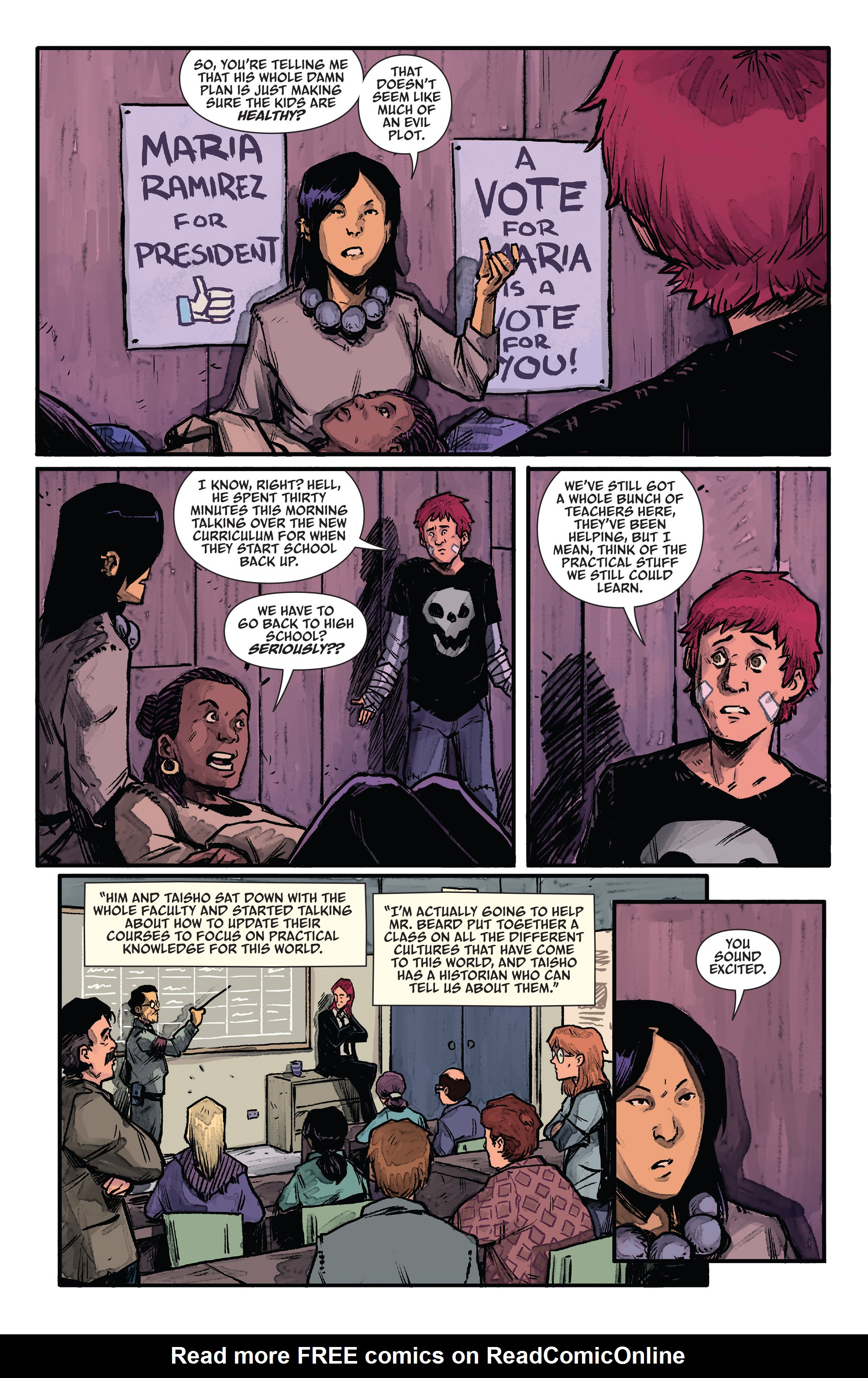 Read online The Woods comic -  Issue #18 - 6