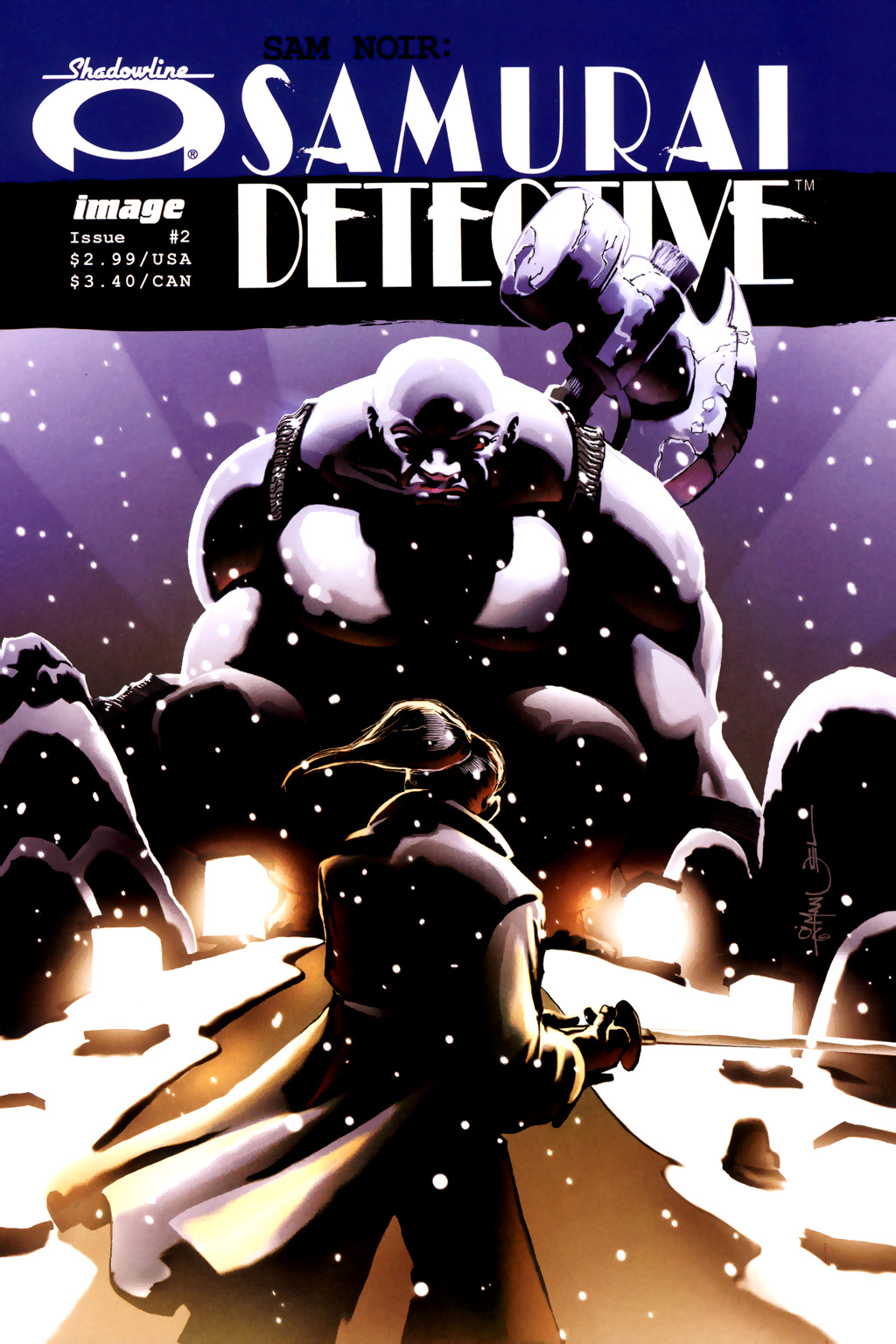 Read online Sam Noir: Samurai Detective comic -  Issue #2 - 1