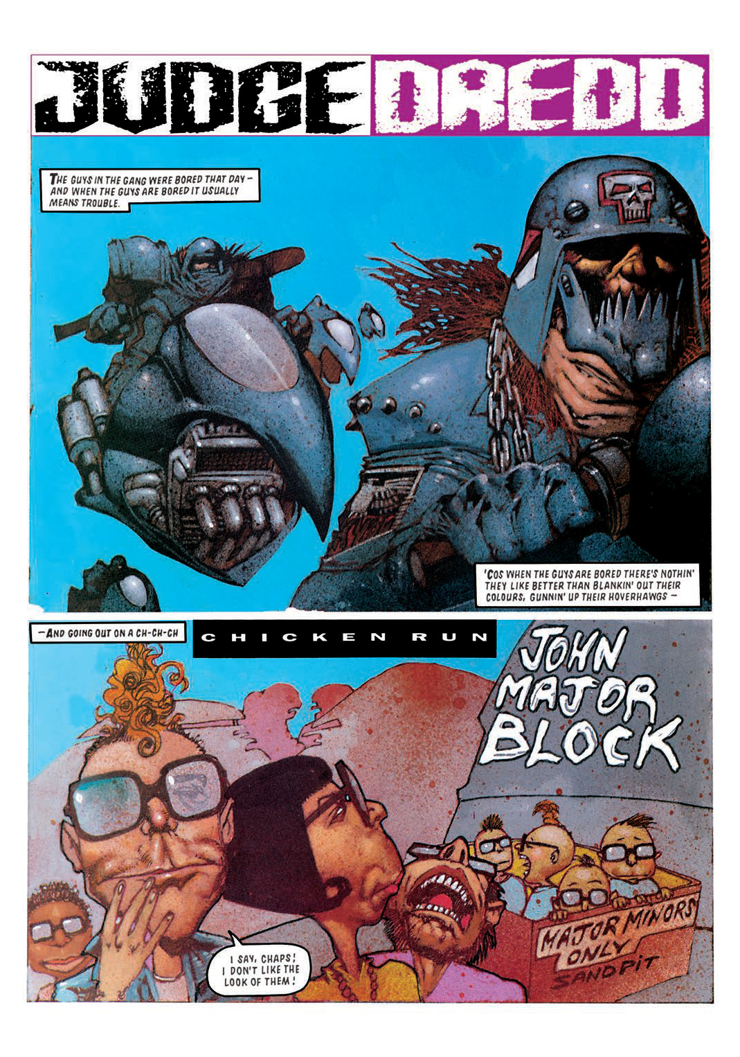 Read online Judge Dredd [Collections - Rebellion] comic -  Issue # TPB Judge Dredd - Heavy Metal Dredd - 19