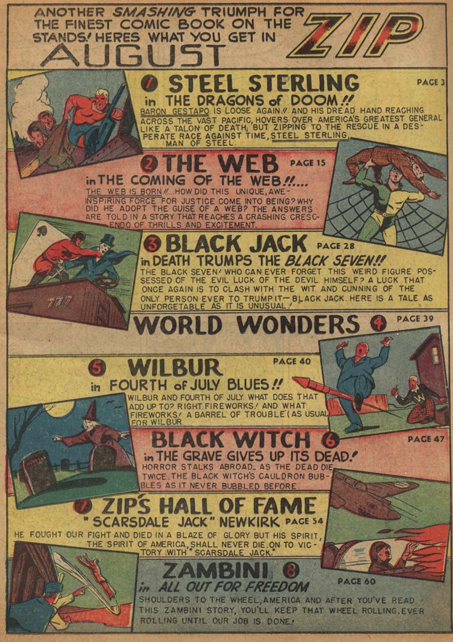 Read online Pep Comics comic -  Issue #29 - 48