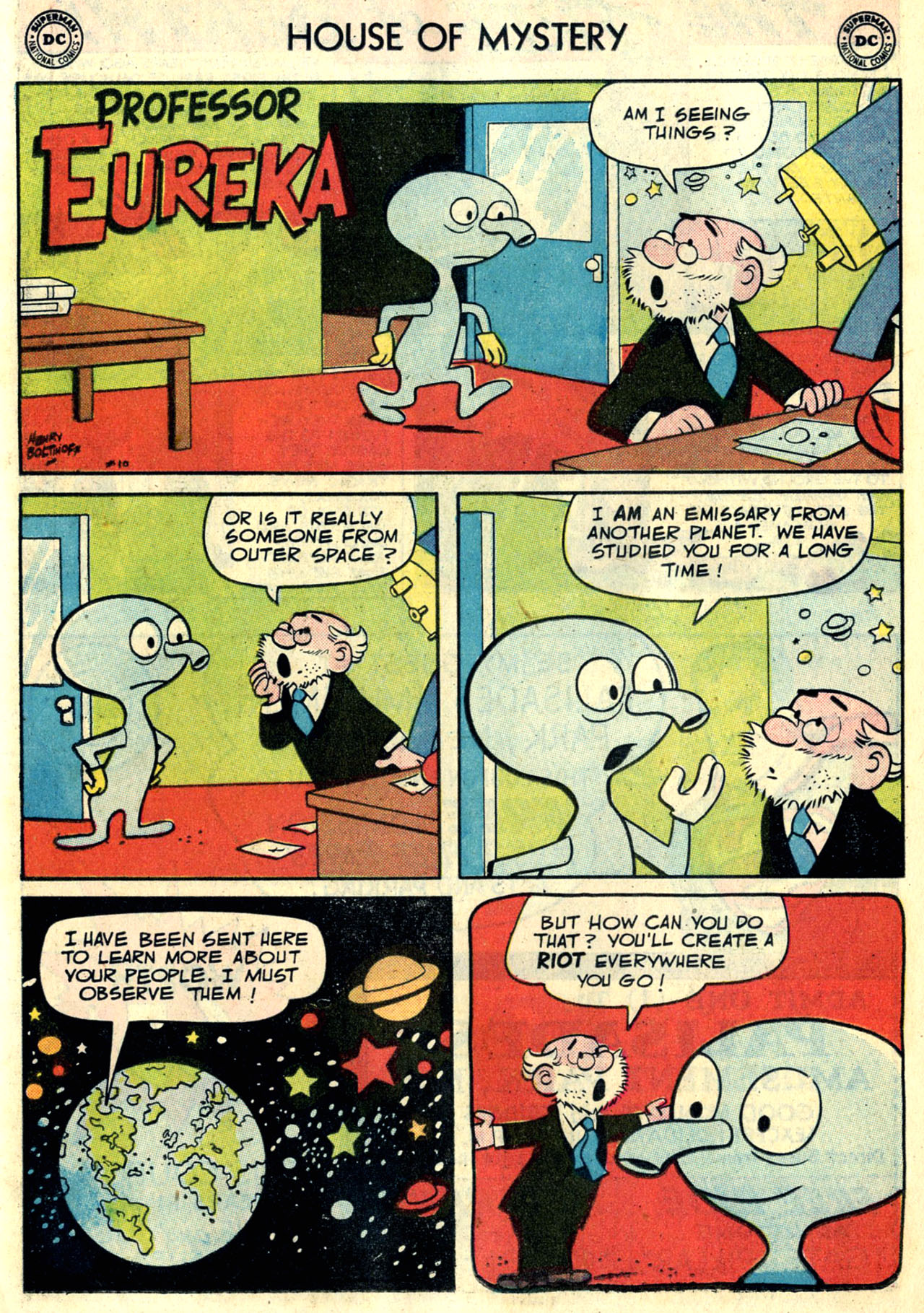 Read online House of Mystery (1951) comic -  Issue #75 - 18