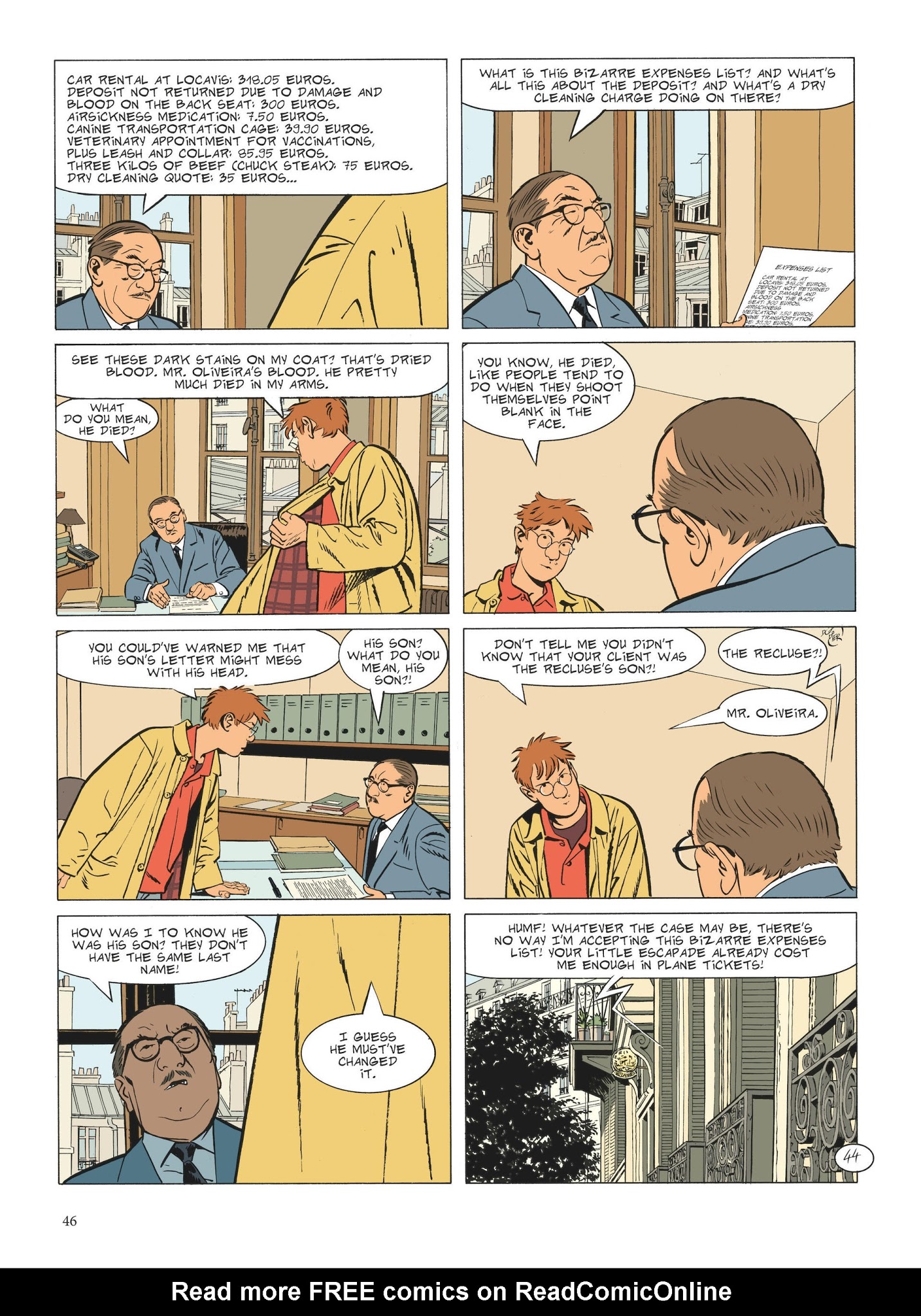 Read online Jerome K. Jerome Bloche comic -  Issue #2 - 46