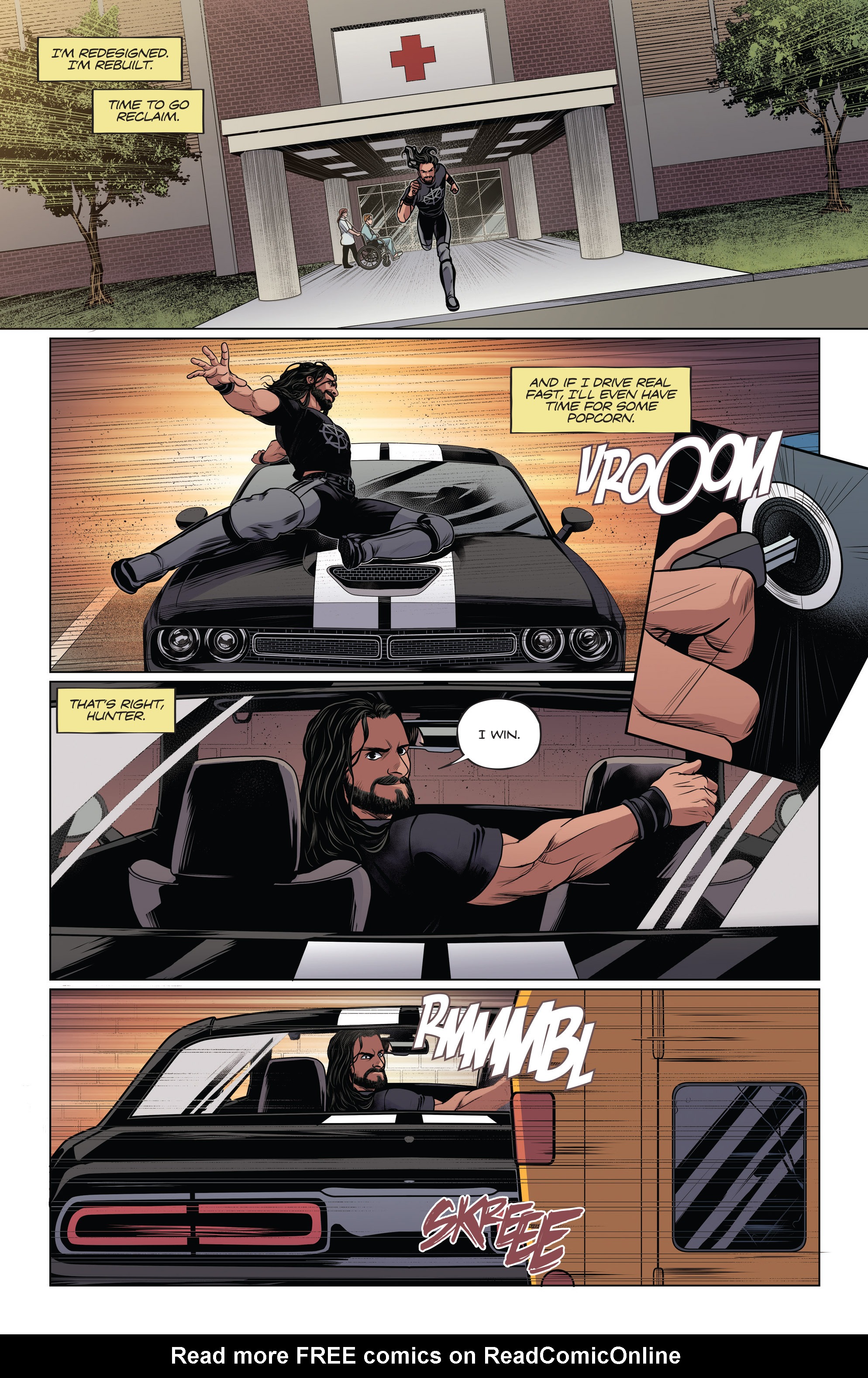 Read online WWE comic -  Issue #4 - 4