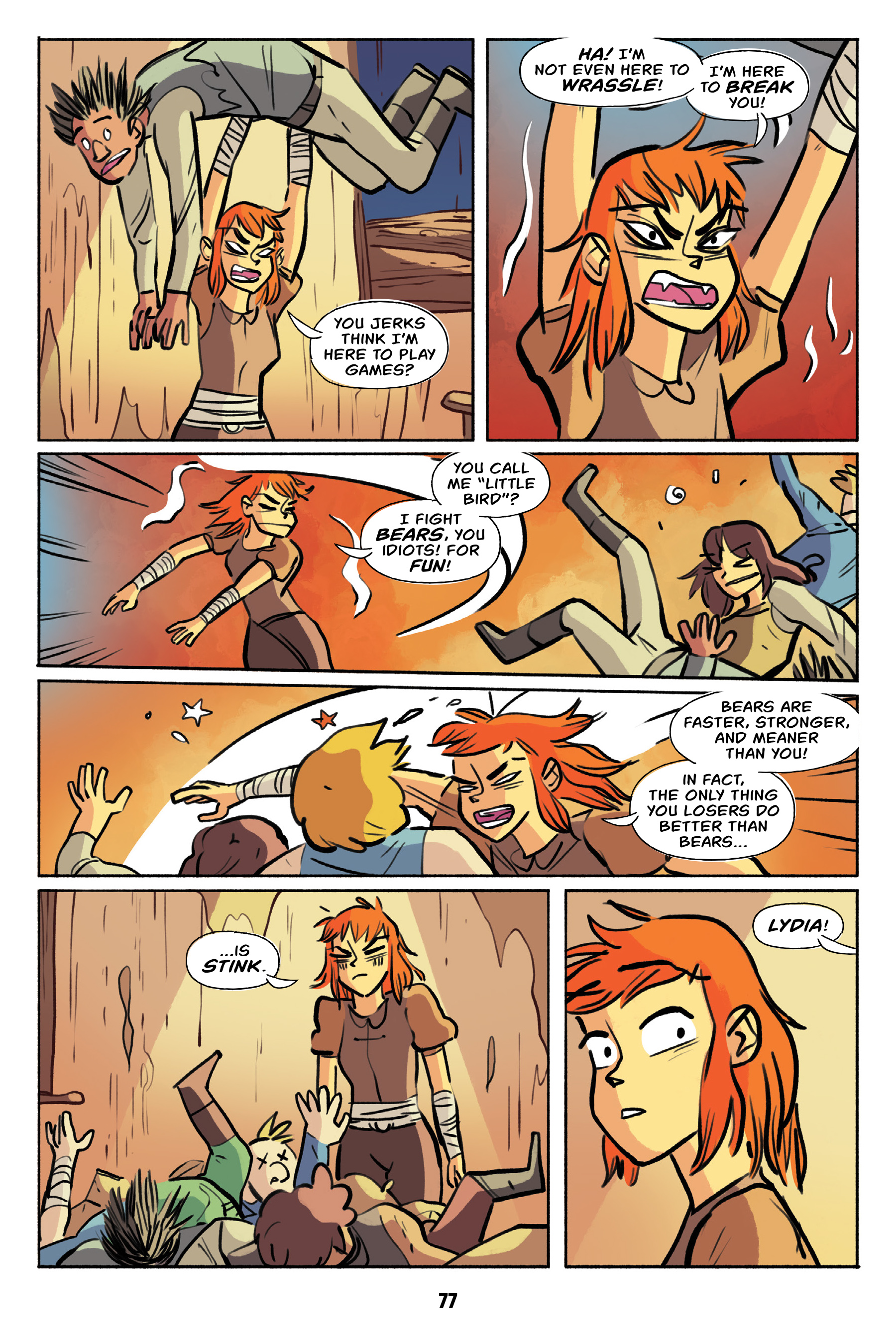 Read online Wrassle Castle comic -  Issue #2 - 77