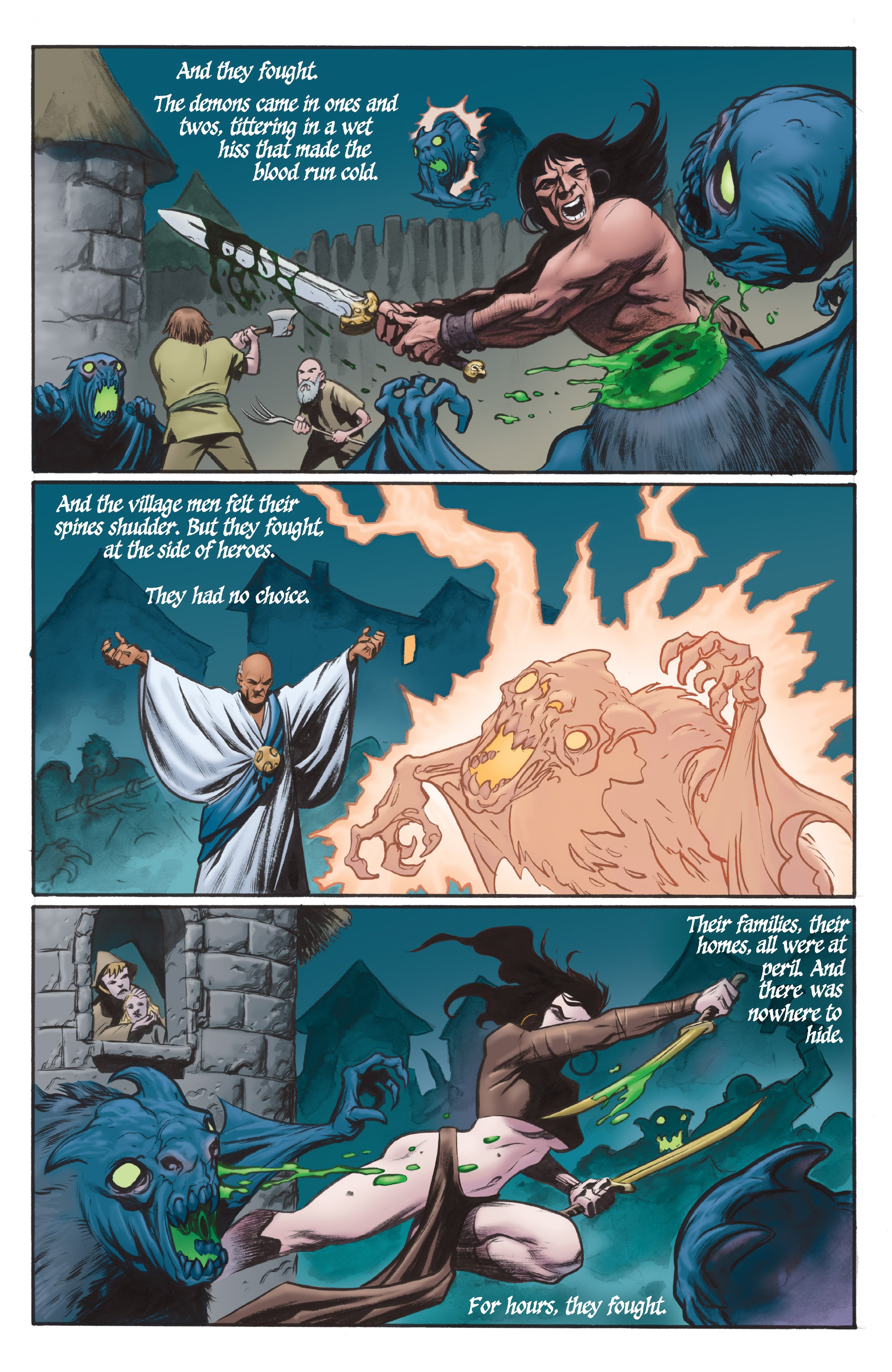 Read online Conan Chronicles Epic Collection comic -  Issue # TPB The Heart of Yag-Kosha (Part 2) - 95