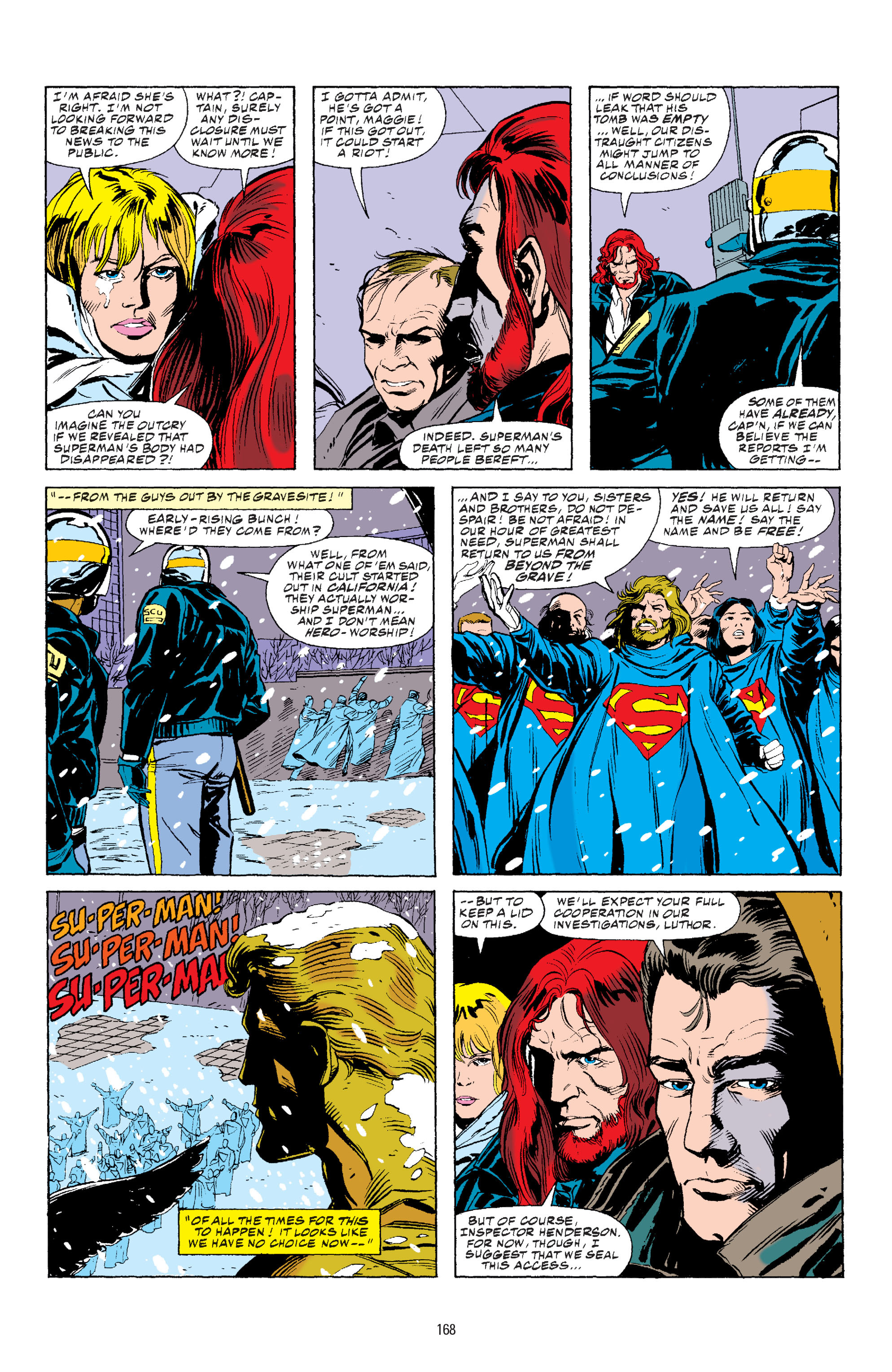 Read online Superman: The Death and Return of Superman Omnibus comic -  Issue # TPB (Part 4) - 52