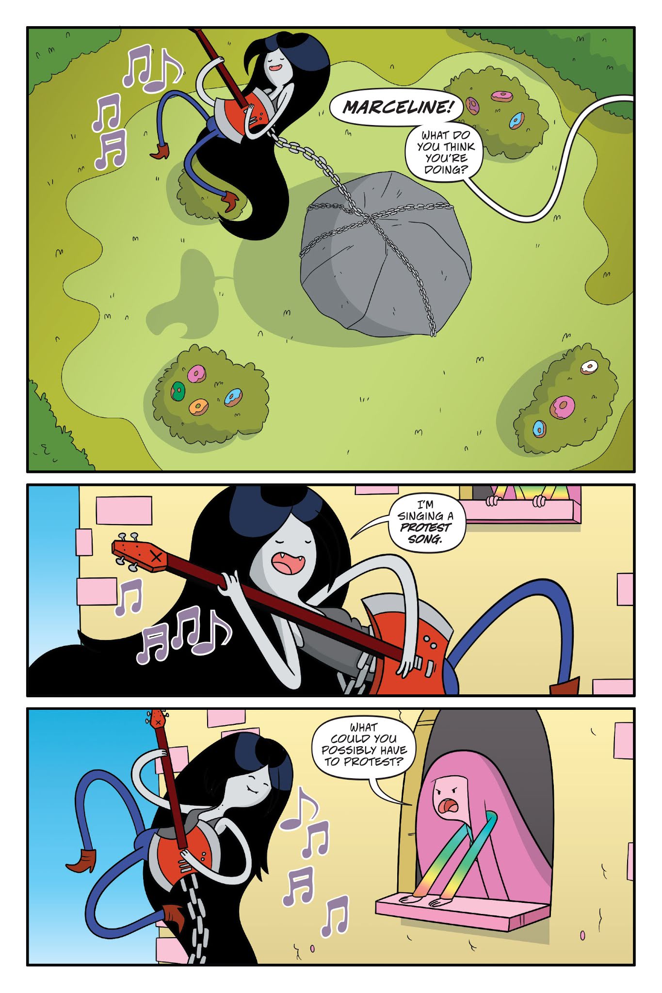 Read online Adventure Time: President Bubblegum comic -  Issue # TPB - 93