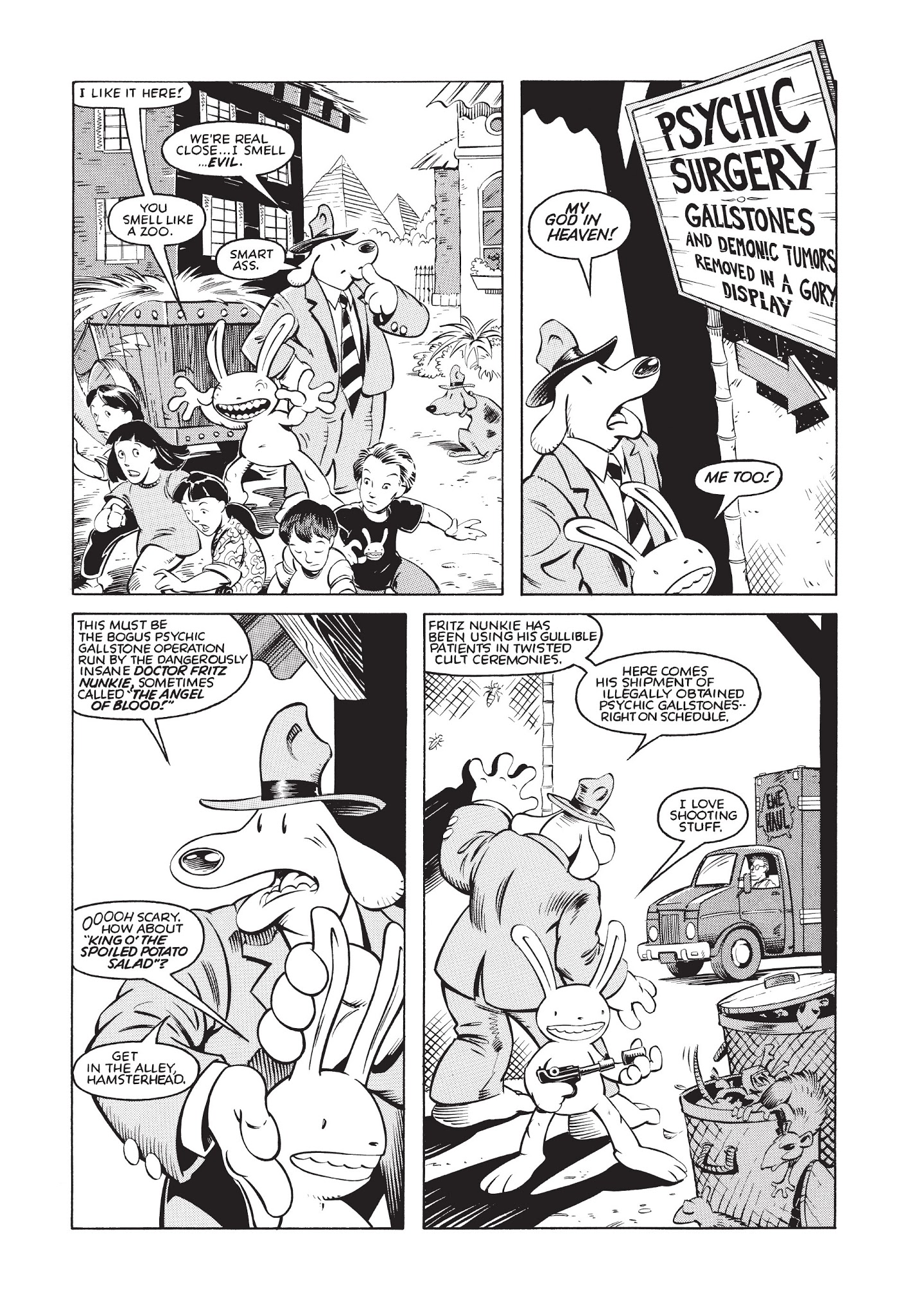 Read online Sam & Max Surfin' The Highway comic -  Issue # TPB - 16