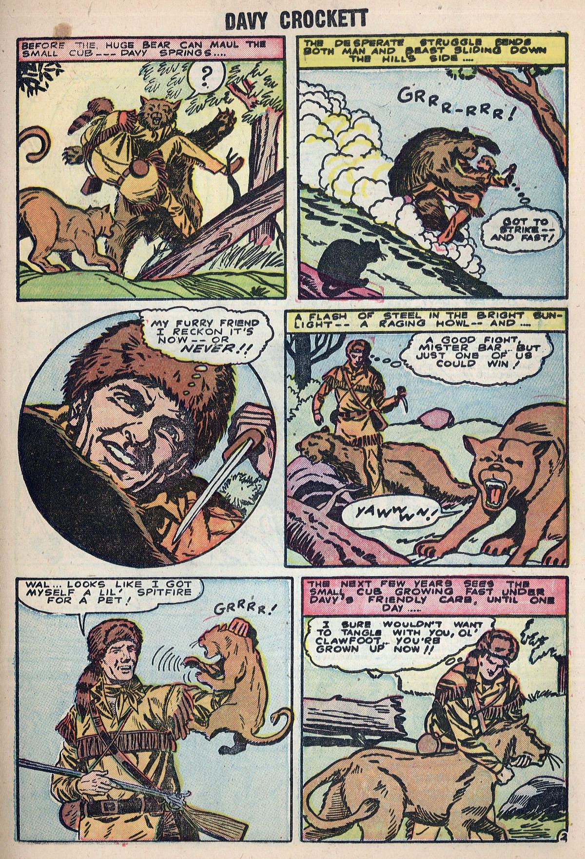 Read online Davy Crockett comic -  Issue #4 - 18