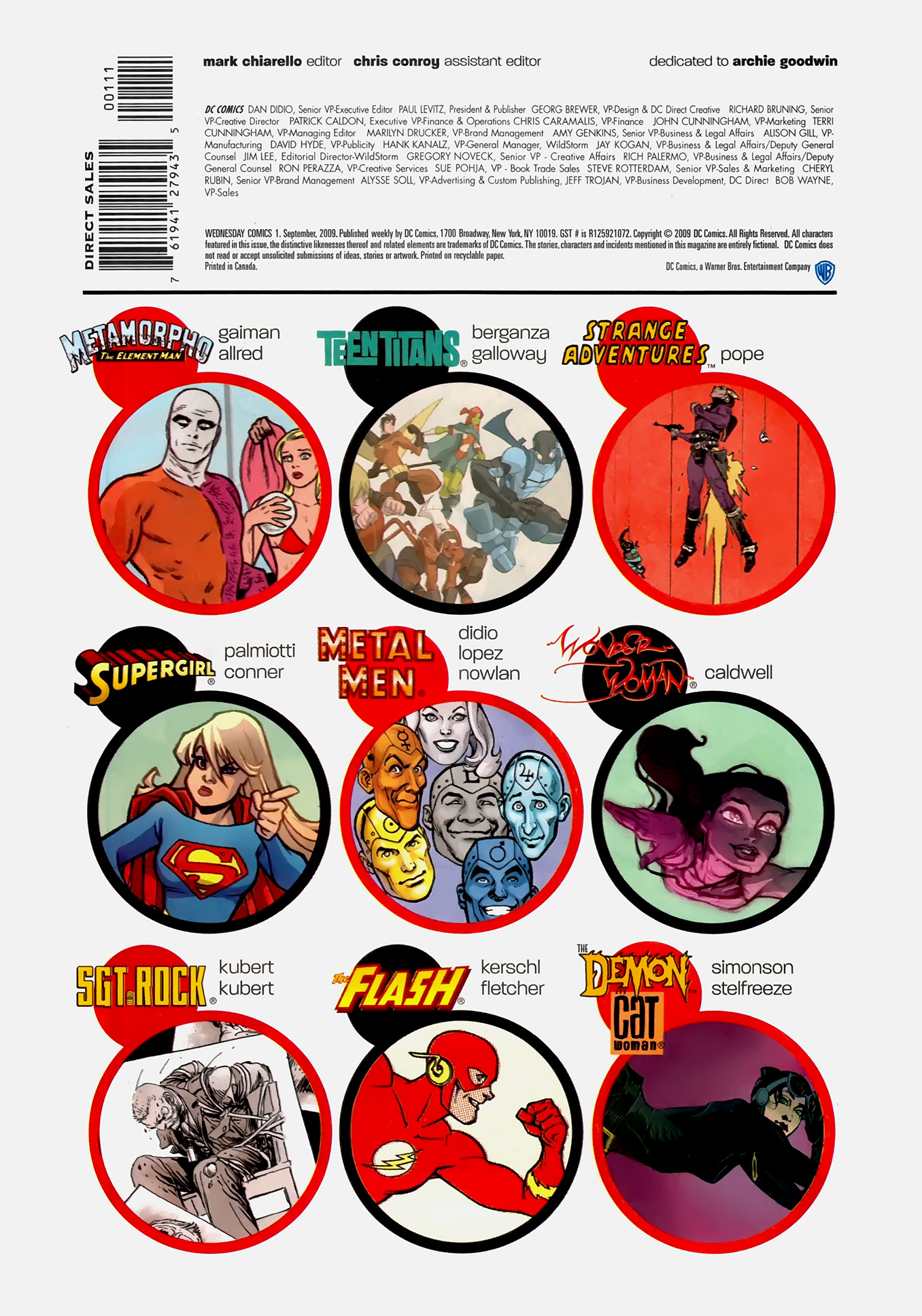 Read online Wednesday Comics comic -  Issue #1 - 19