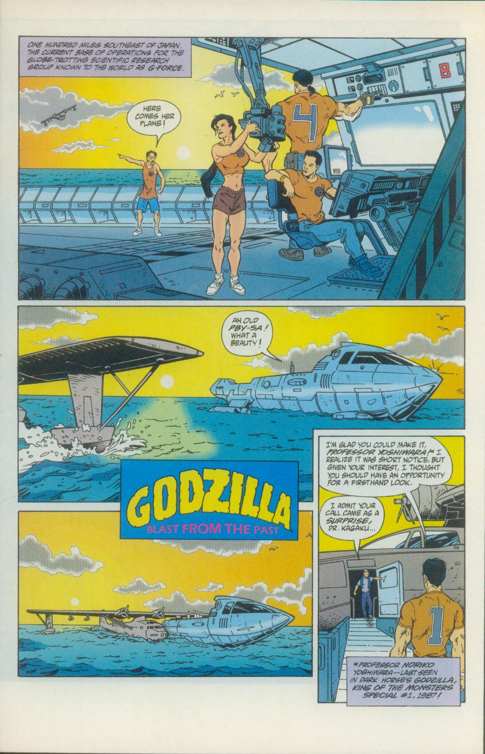 Read online Godzilla (1995) comic -  Issue #0 - 4