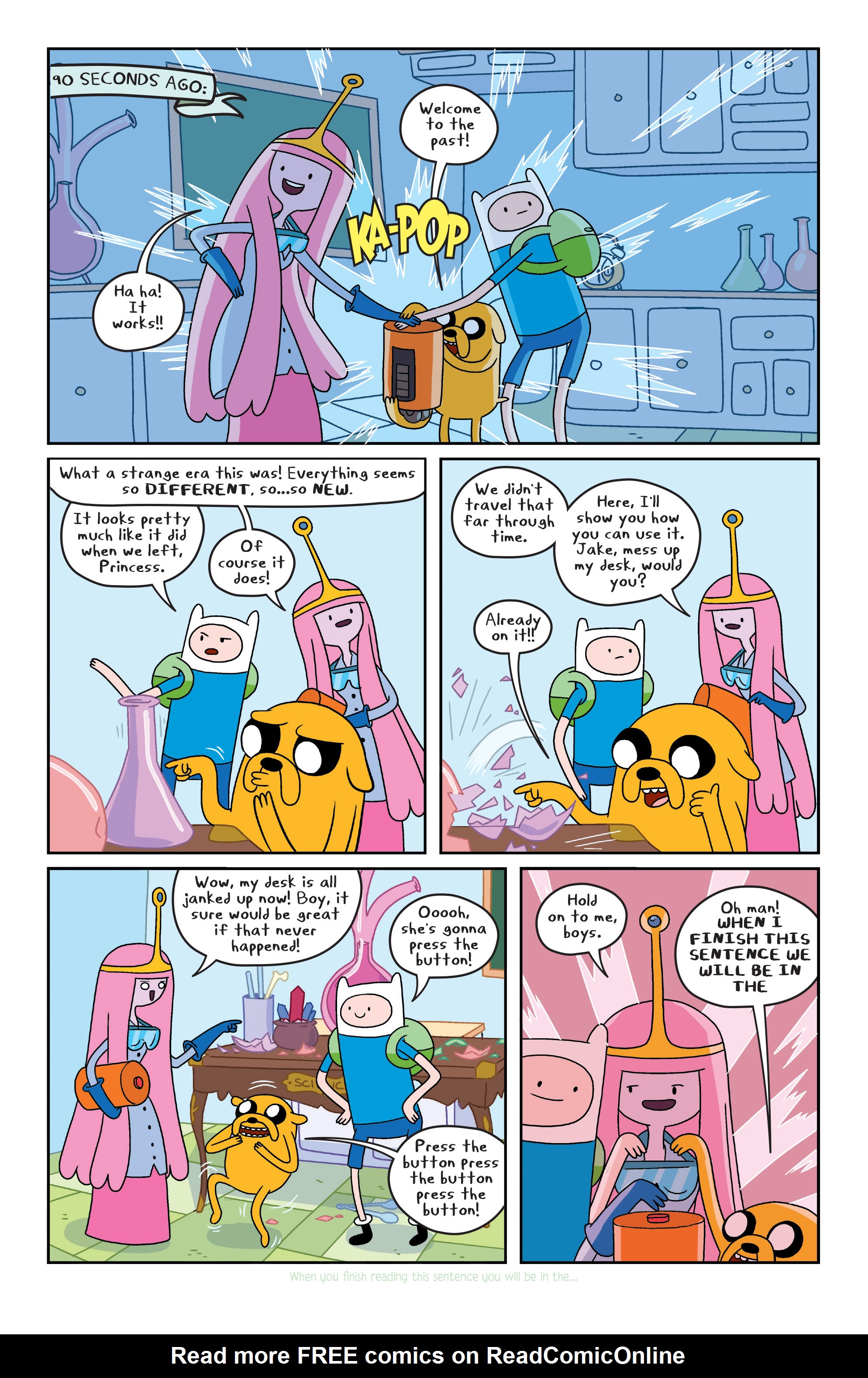 Read online Adventure Time comic -  Issue #6 - 10