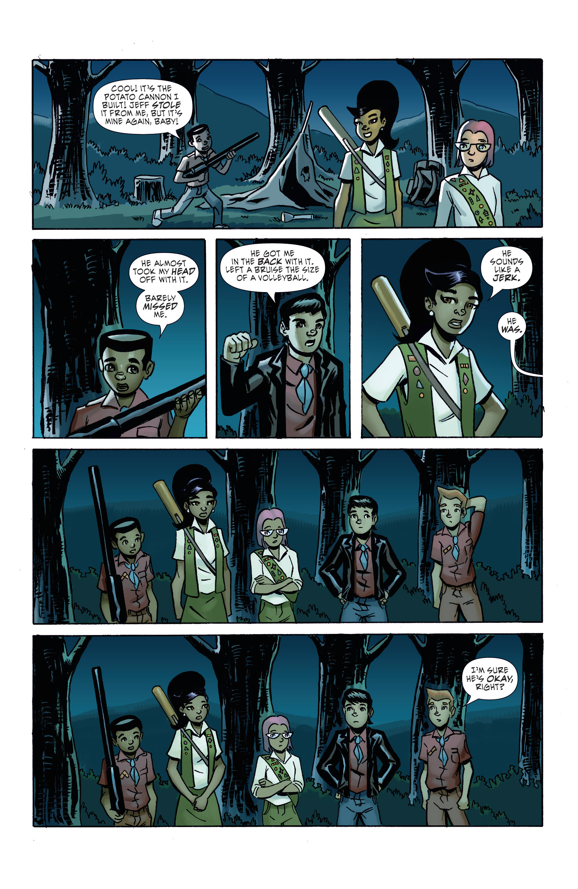 Read online Ghoul Scouts: Night of the Unliving Undead comic -  Issue #2 - 6