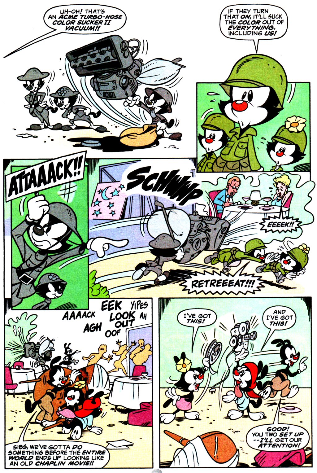 Read online Animaniacs comic -  Issue #4 - 9