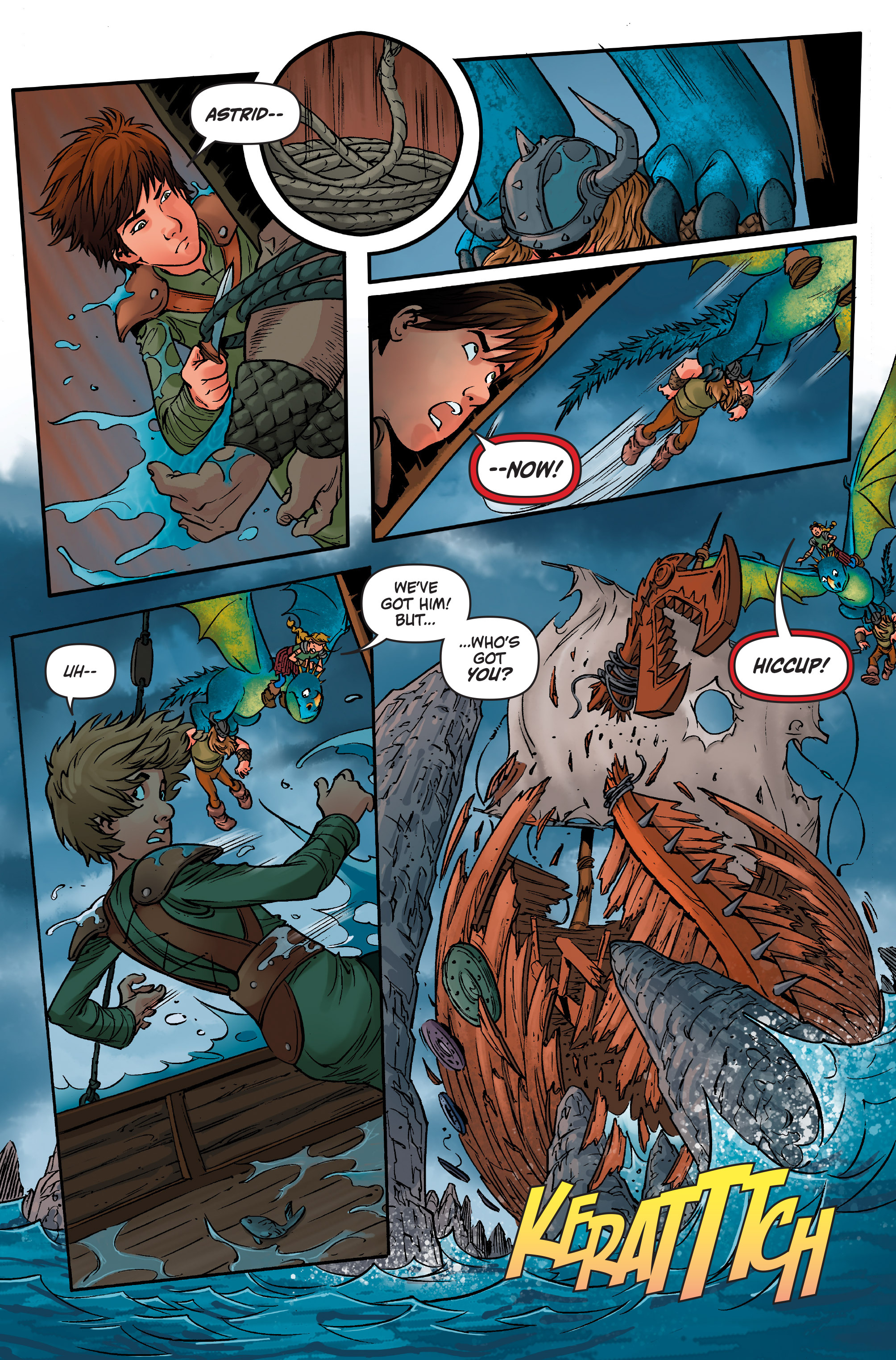 Read online DreamWorks Dragons: Defenders of Berk Collection: Fire & Ice comic -  Issue # TPB - 12
