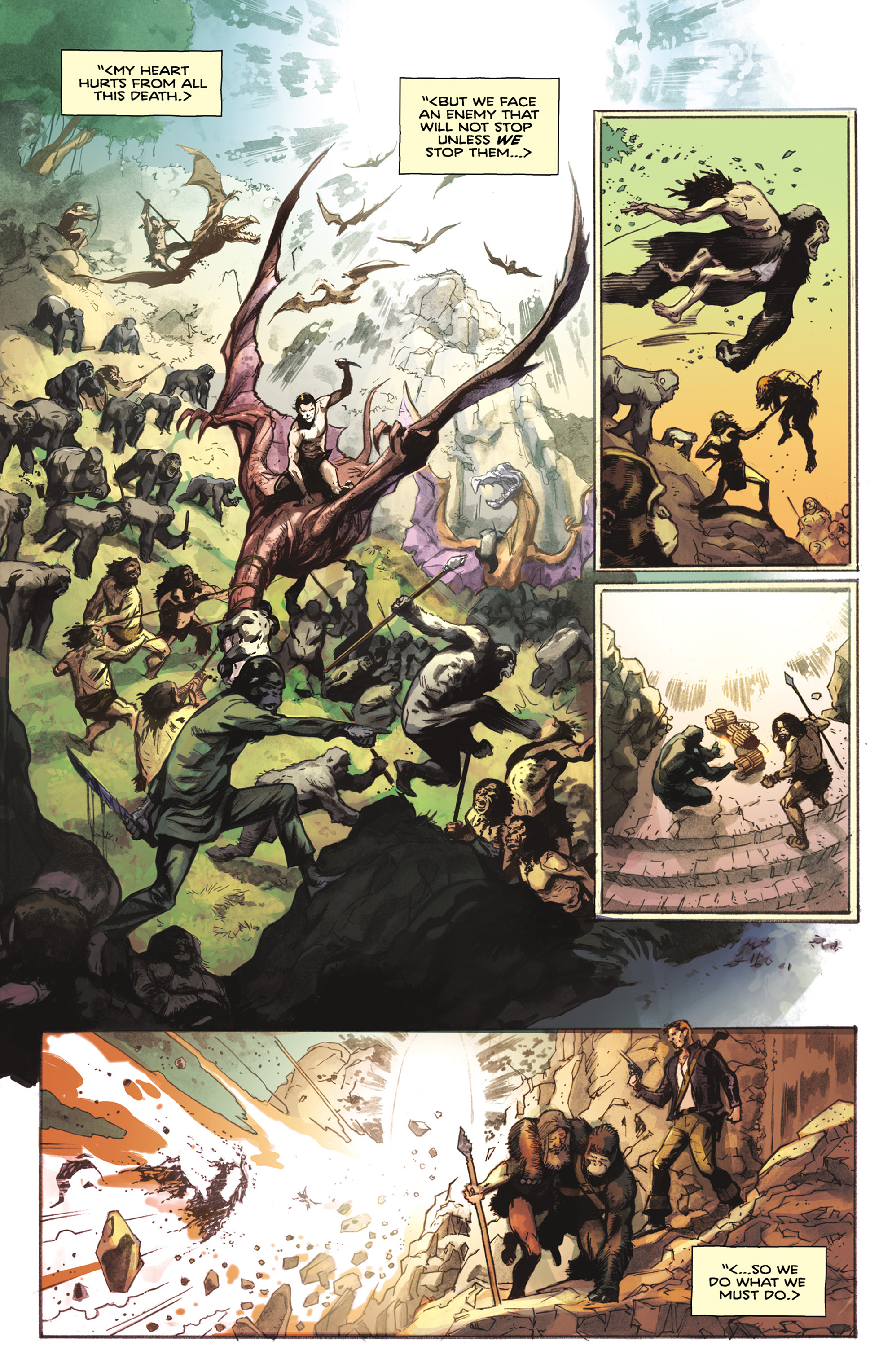 Read online Tarzan On the Planet of the Apes comic -  Issue #3 - 23