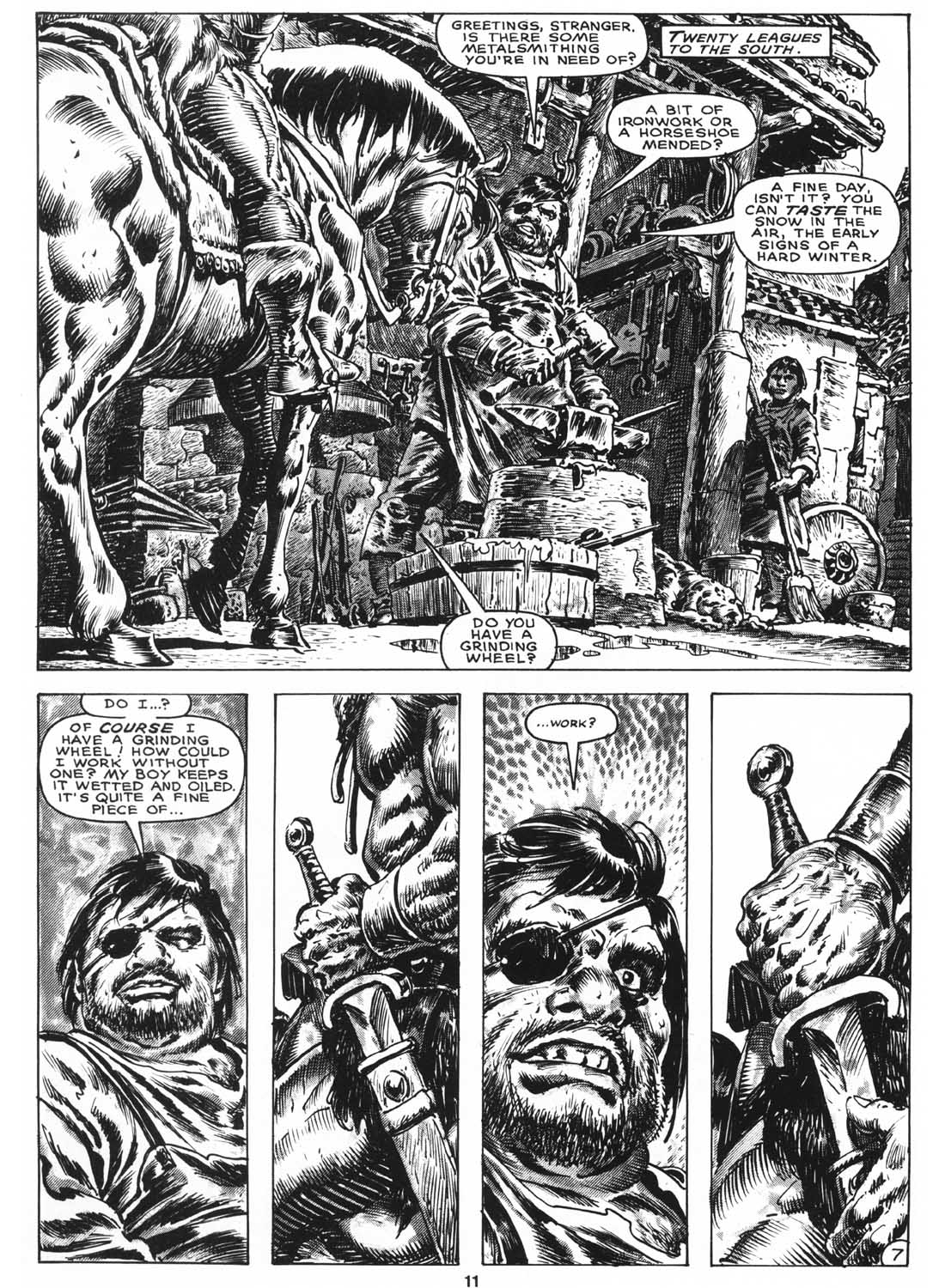 Read online The Savage Sword Of Conan comic -  Issue #158 - 13