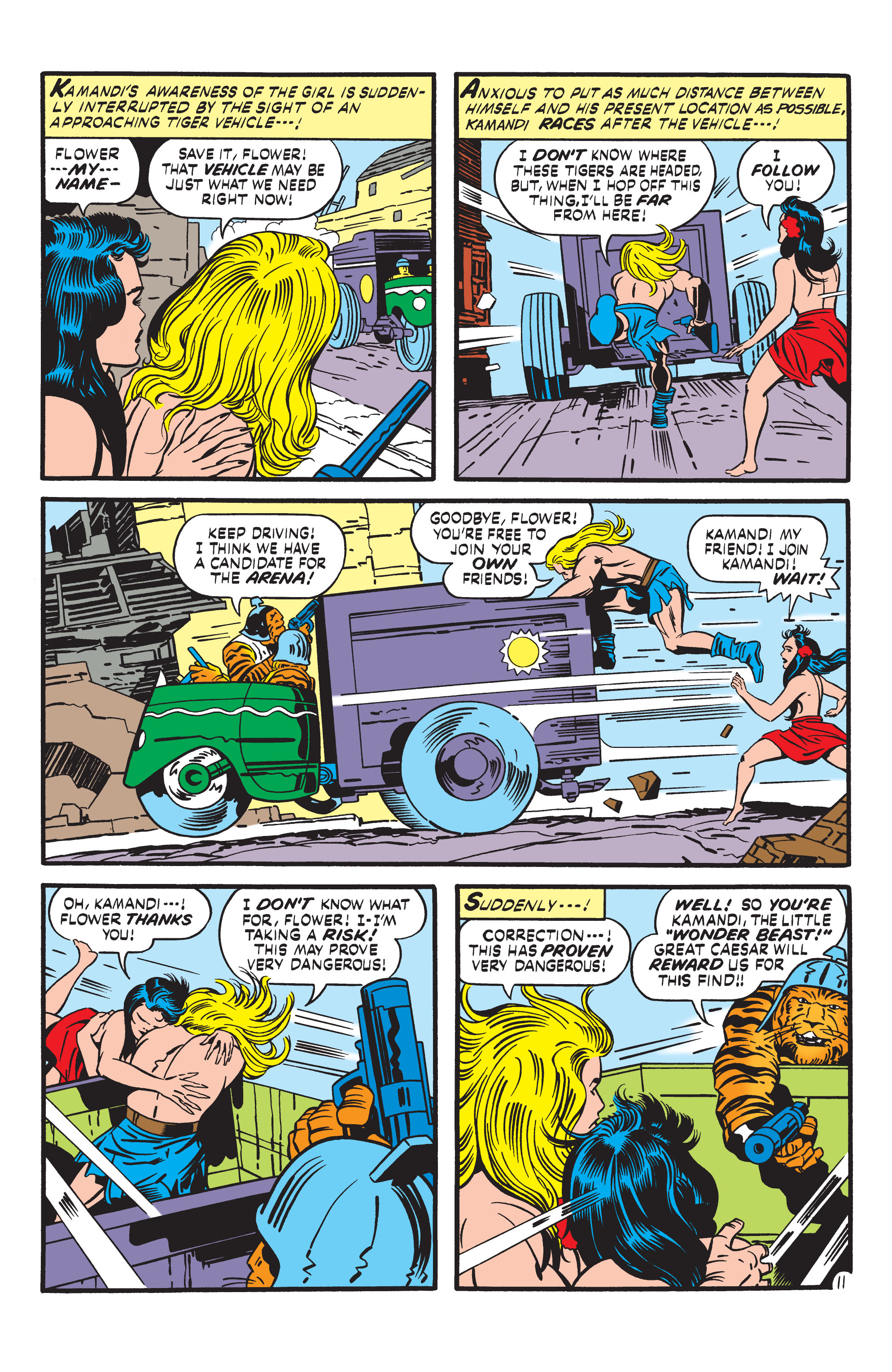Read online Kamandi, The Last Boy On Earth comic -  Issue #5 - 11