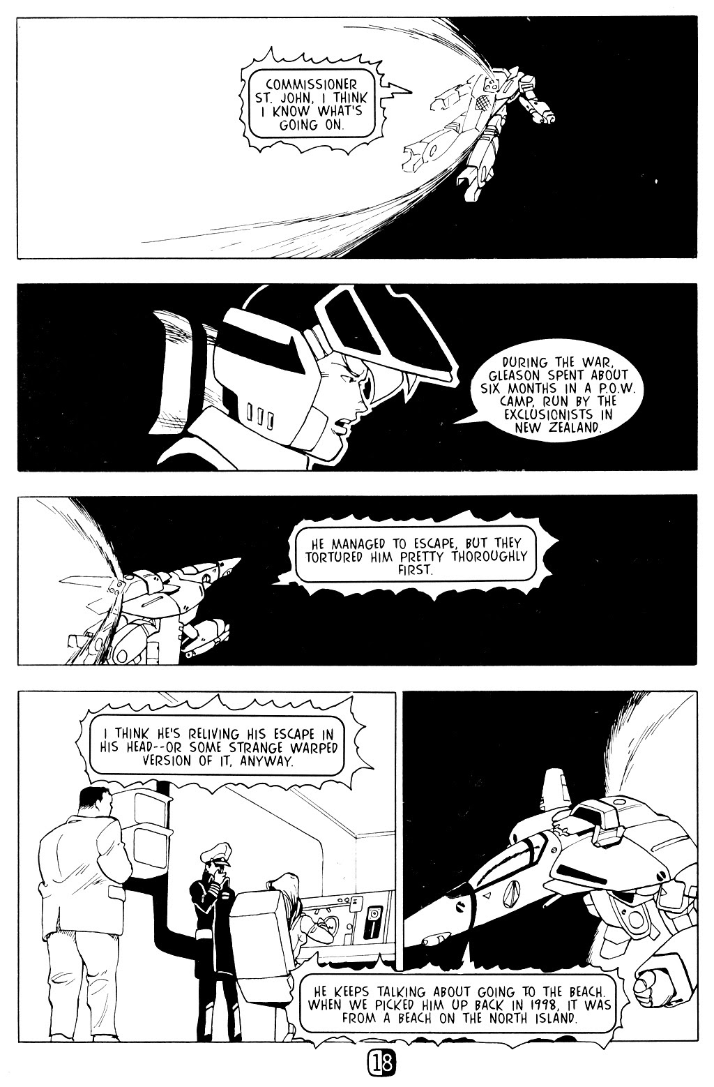 Read online Robotech: Return to Macross comic -  Issue #16 - 19