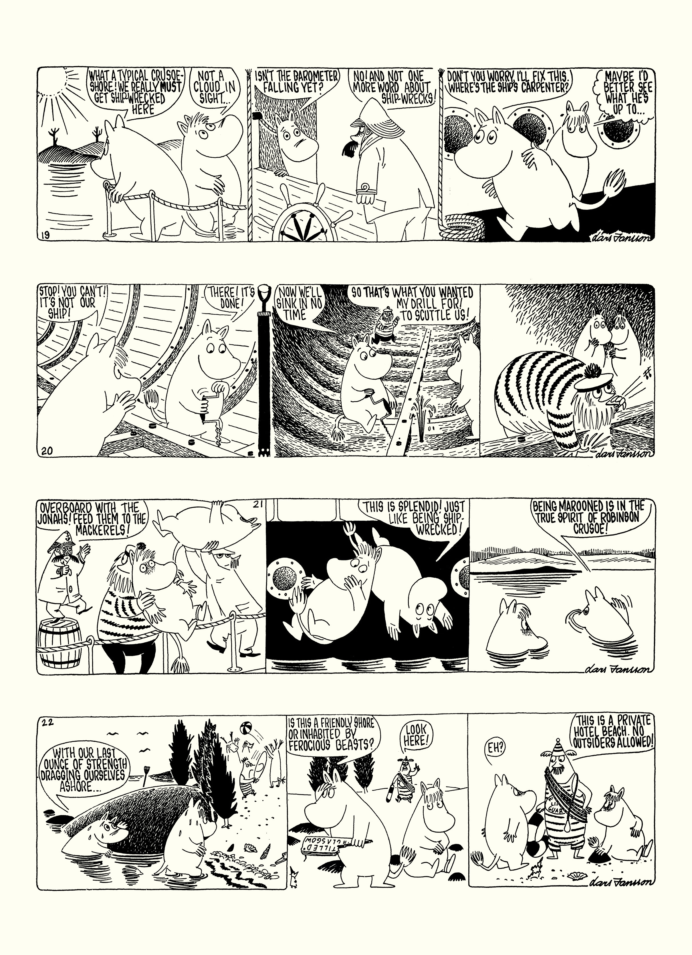 Read online Moomin: The Complete Lars Jansson Comic Strip comic -  Issue # TPB 8 - 10