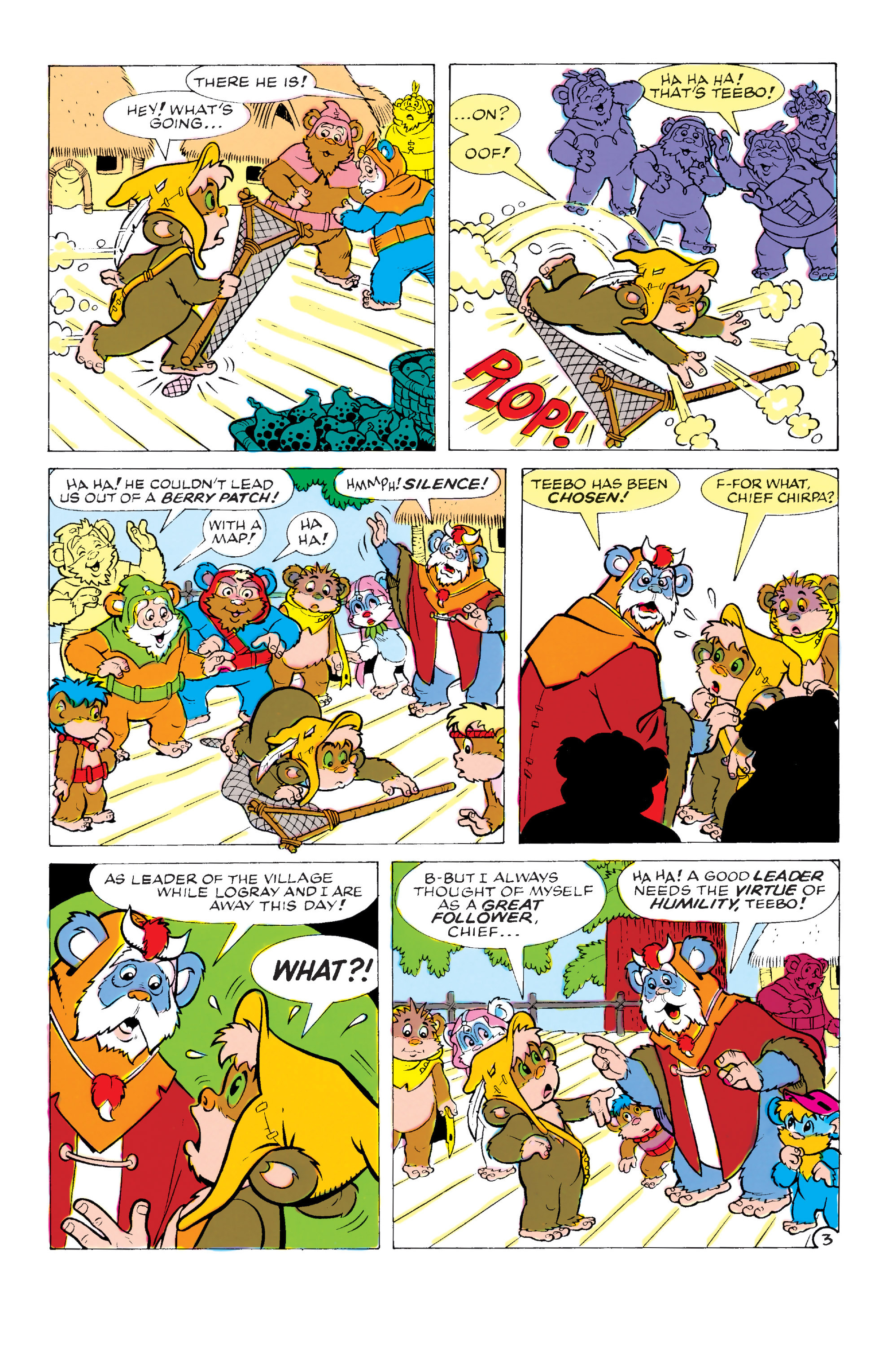 Read online Ewoks comic -  Issue #14 - 4