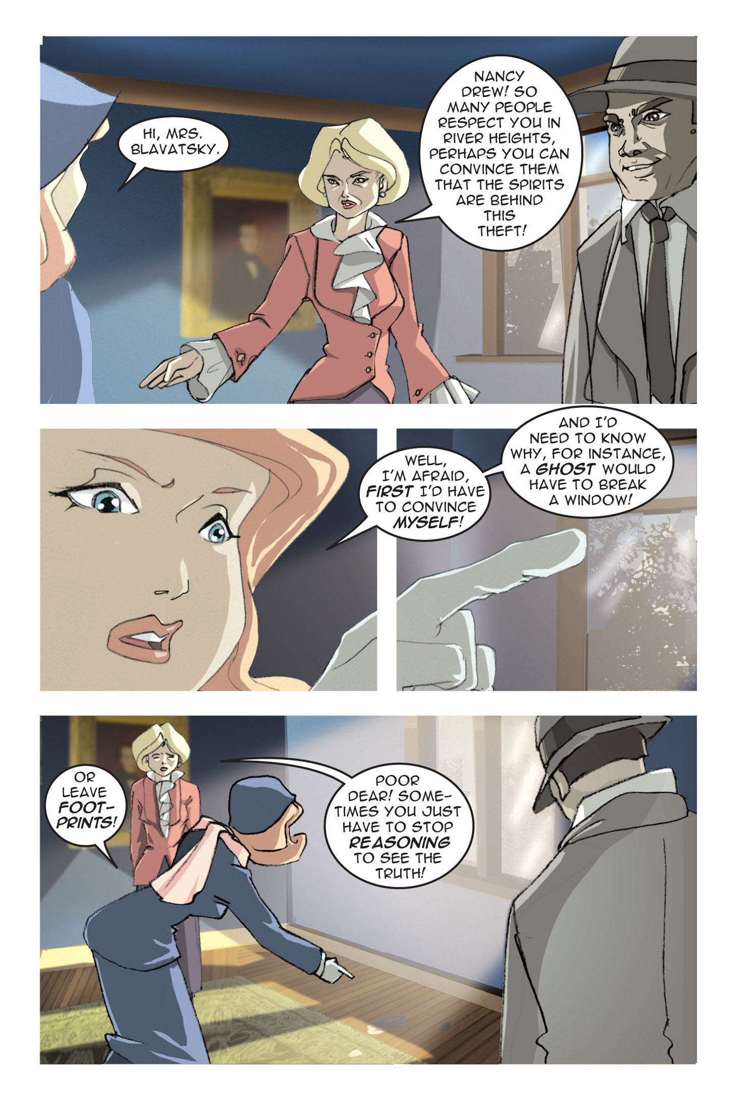 Read online Nancy Drew comic -  Issue #3 - 14
