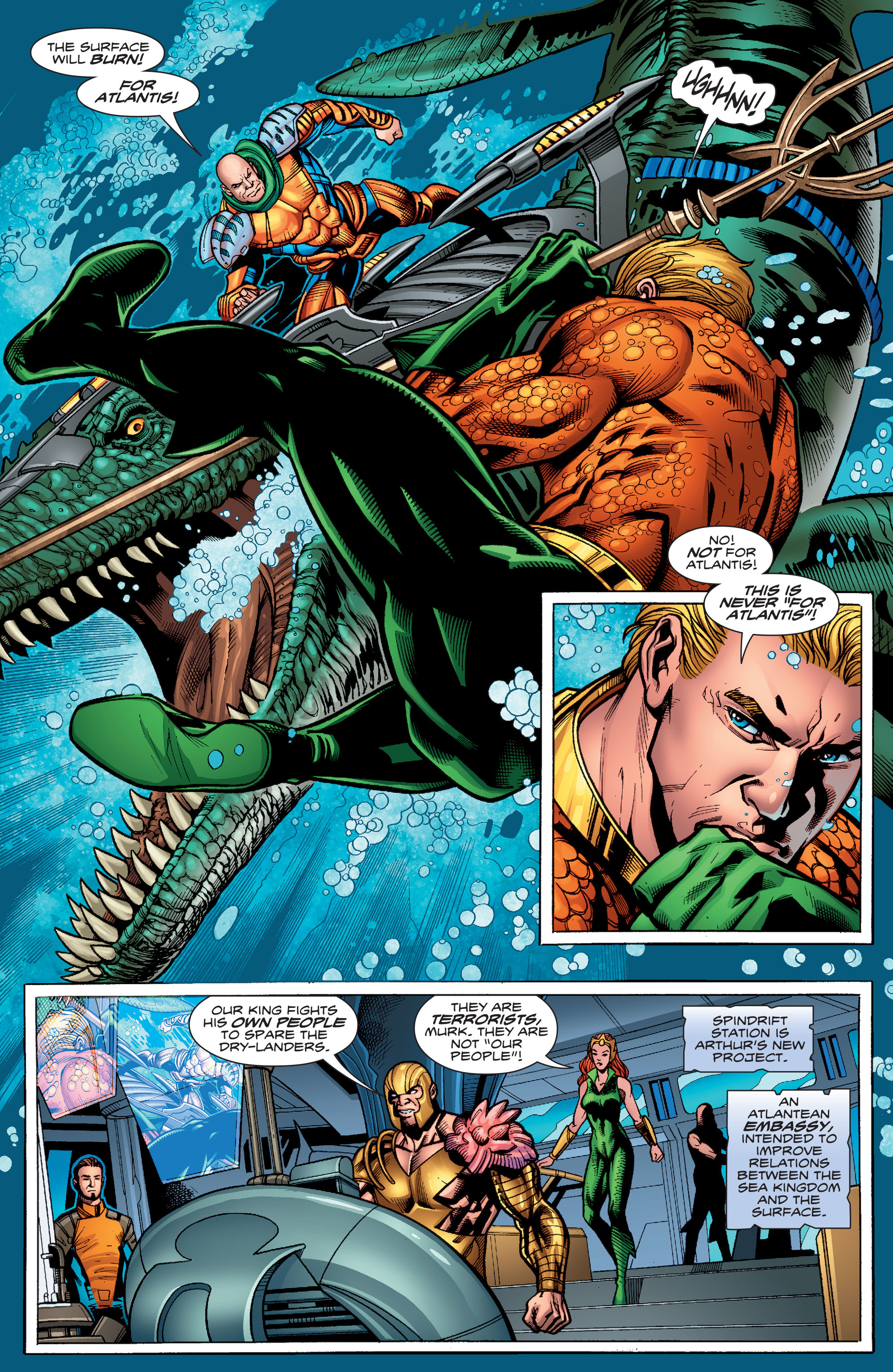 Read online Aquaman: Rebirth comic -  Issue #Aquaman: Rebirth Full - 10