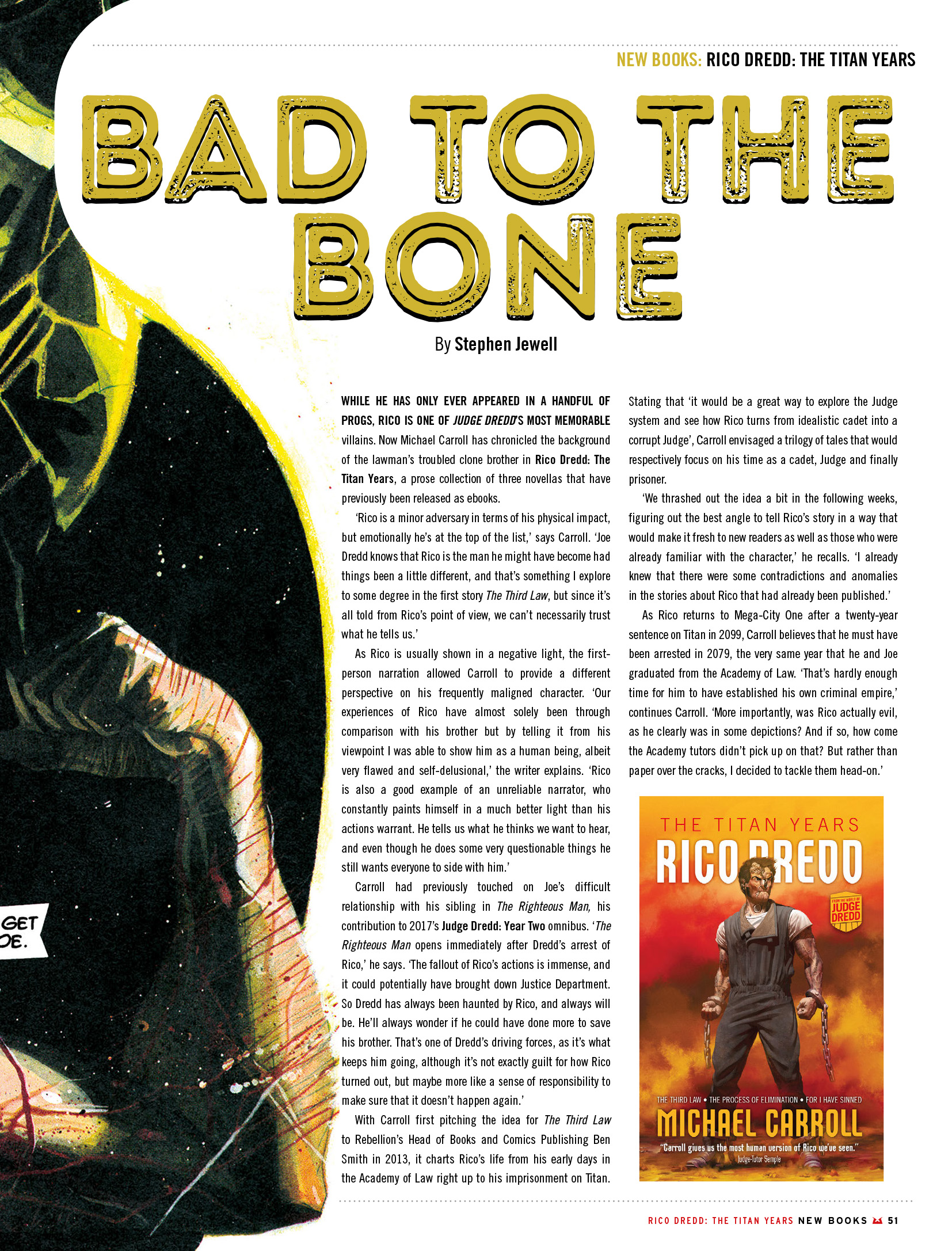 Read online Judge Dredd Megazine (Vol. 5) comic -  Issue #407 - 51